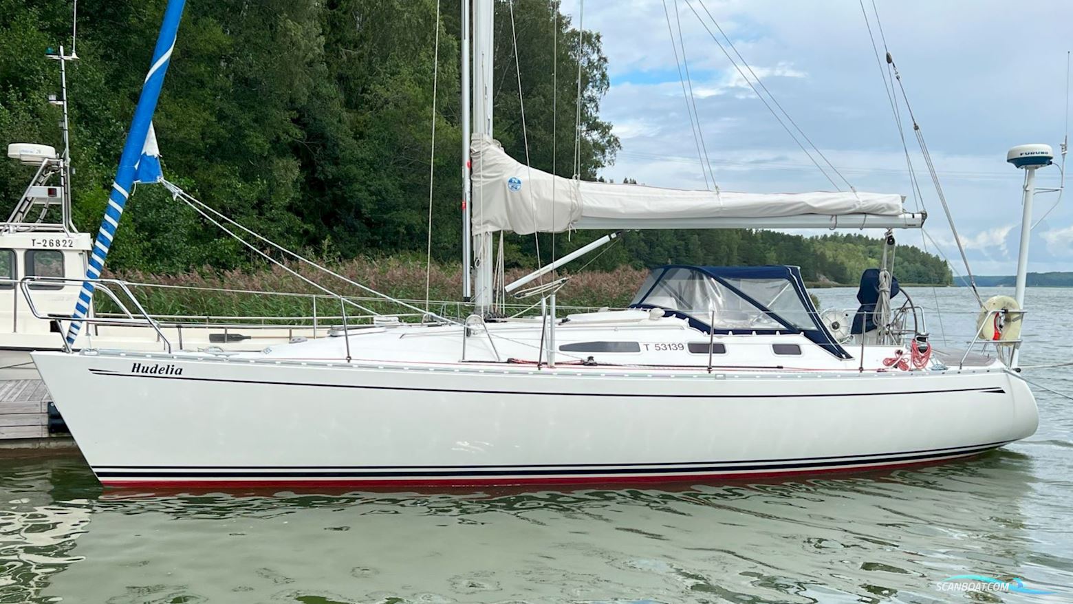 EF 34 Segelboot 2007, mit Volvo Penta D1-30B motor, Finland
