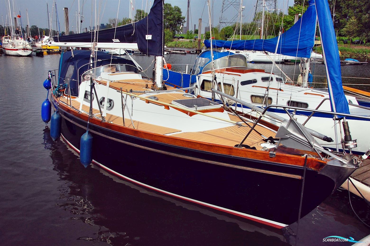 Eigenbau Moderner Klassiker Segelboot 1969, mit Yanmar 3YM20 motor, Deutschland