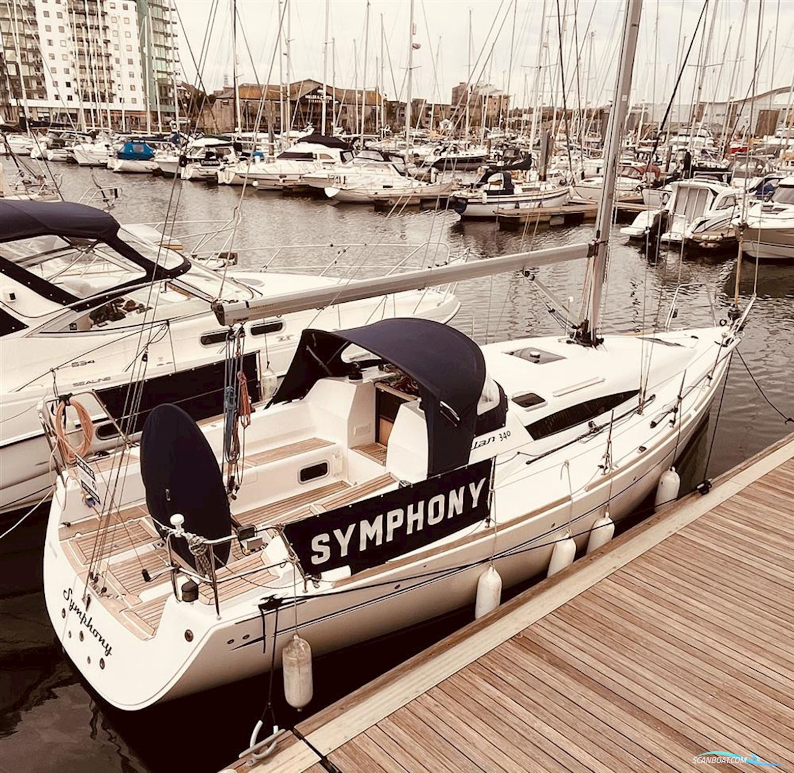 Elan 340 Segelboot 2008, England
