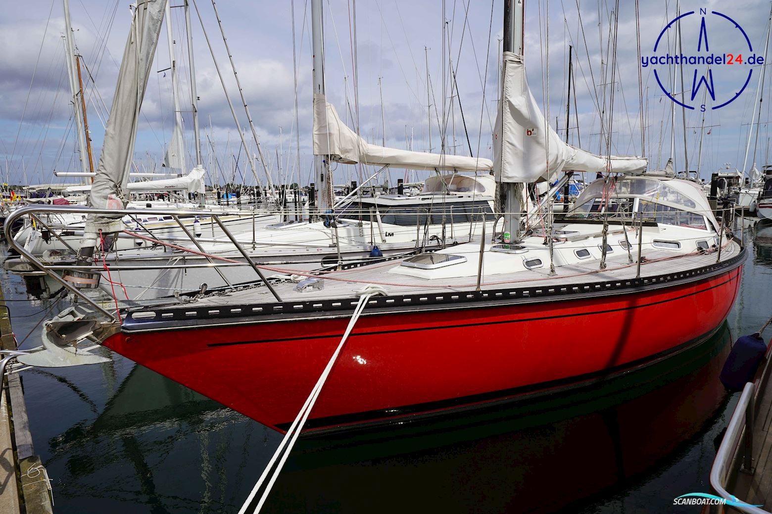 Emka ET 36 Segelboot 1987, mit Vetus Peugeot P4.17 motor, Deutschland