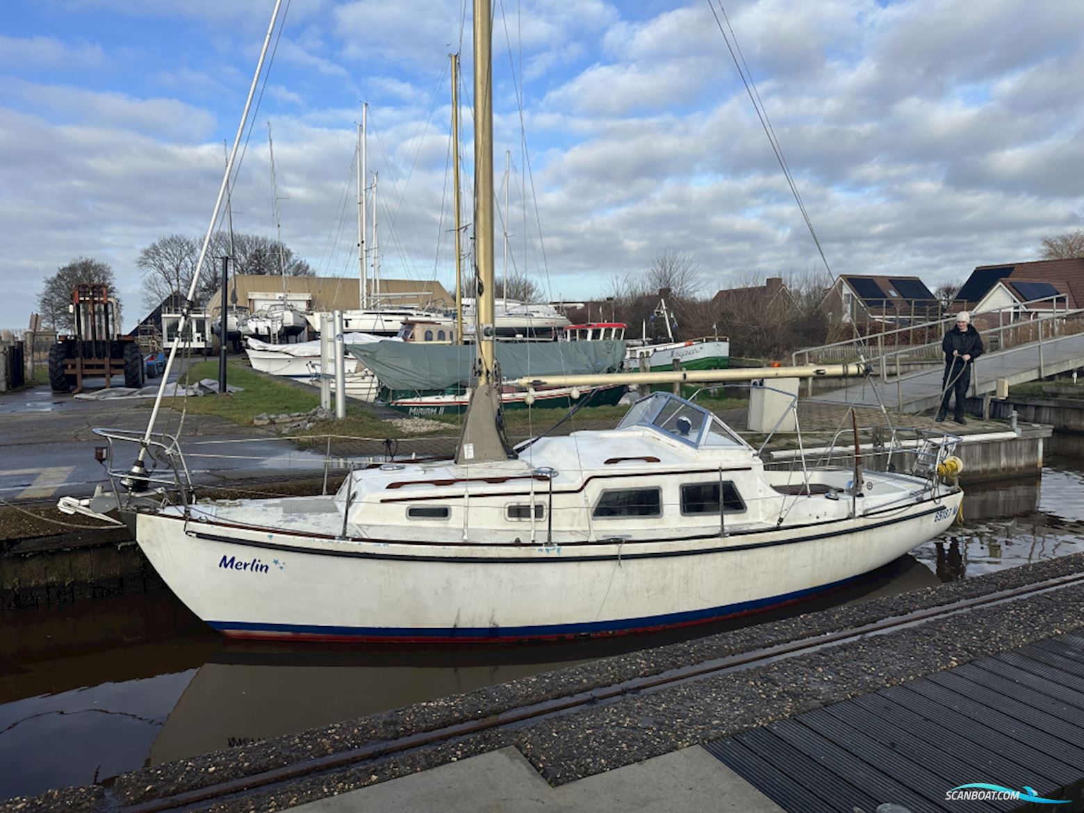 Fellowship 27 Segelboot 1971, mit Farymann motor, Niederlande