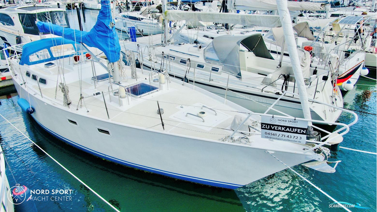 Feltz Skorpion II 2 Segelboot Segelyacht Segelboot 1982, mit Yanmar 4KH2-TE motor, Deutschland