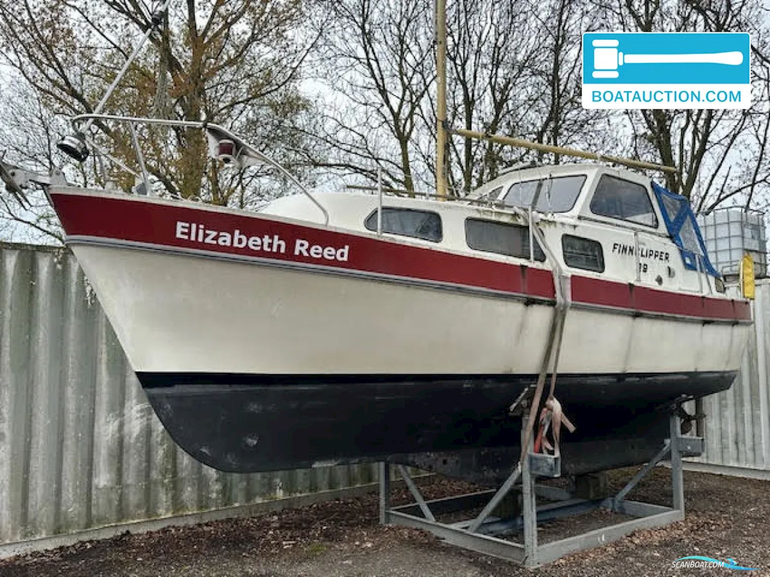 Finnclipper Motor Sailor Segelboot 1978, mit Perkins motor, Niederlande