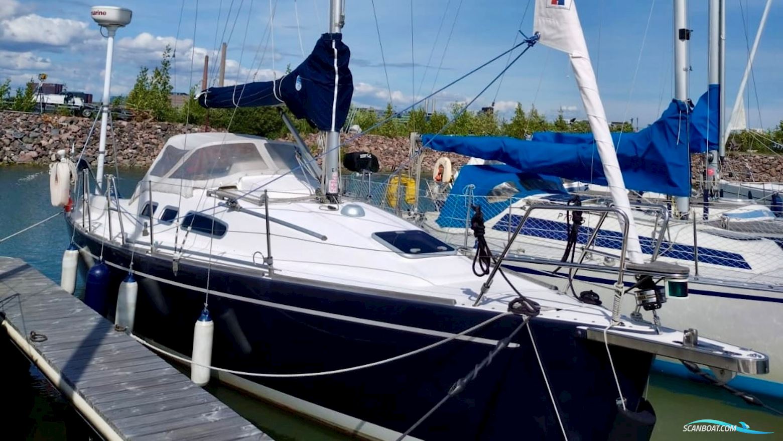 Finngulf 28e Segelboot 2001, mit Volvo Penta MD2020S motor, Finland