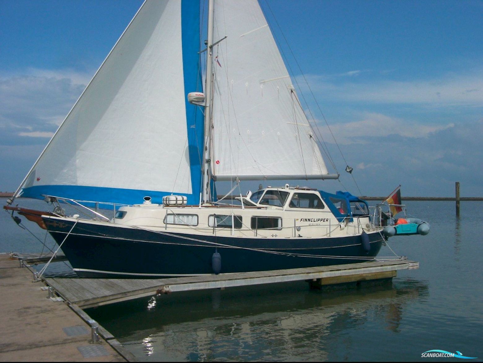Fiskars OY Finnclipper 35 Segelboot 1971, mit Perkins Sabre motor, Niederlande