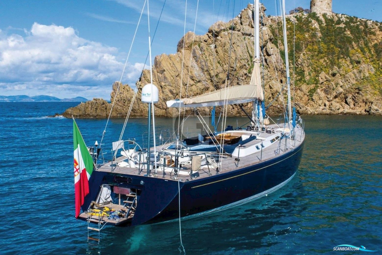 Franchini 75S Segelboot 2002, mit Yanmar 6LP-Dte motor, Italien