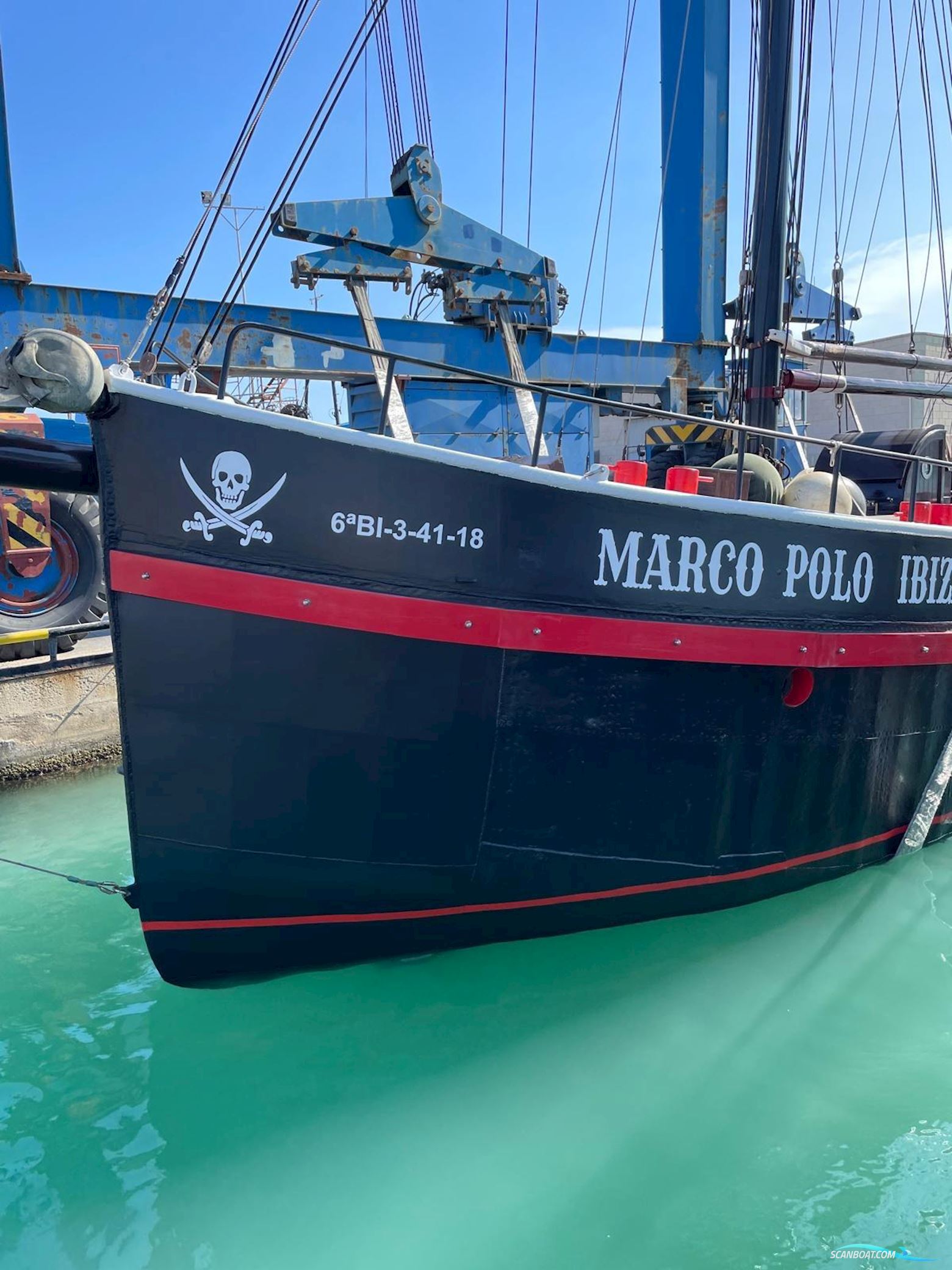 Gaffelschoner 2 Master