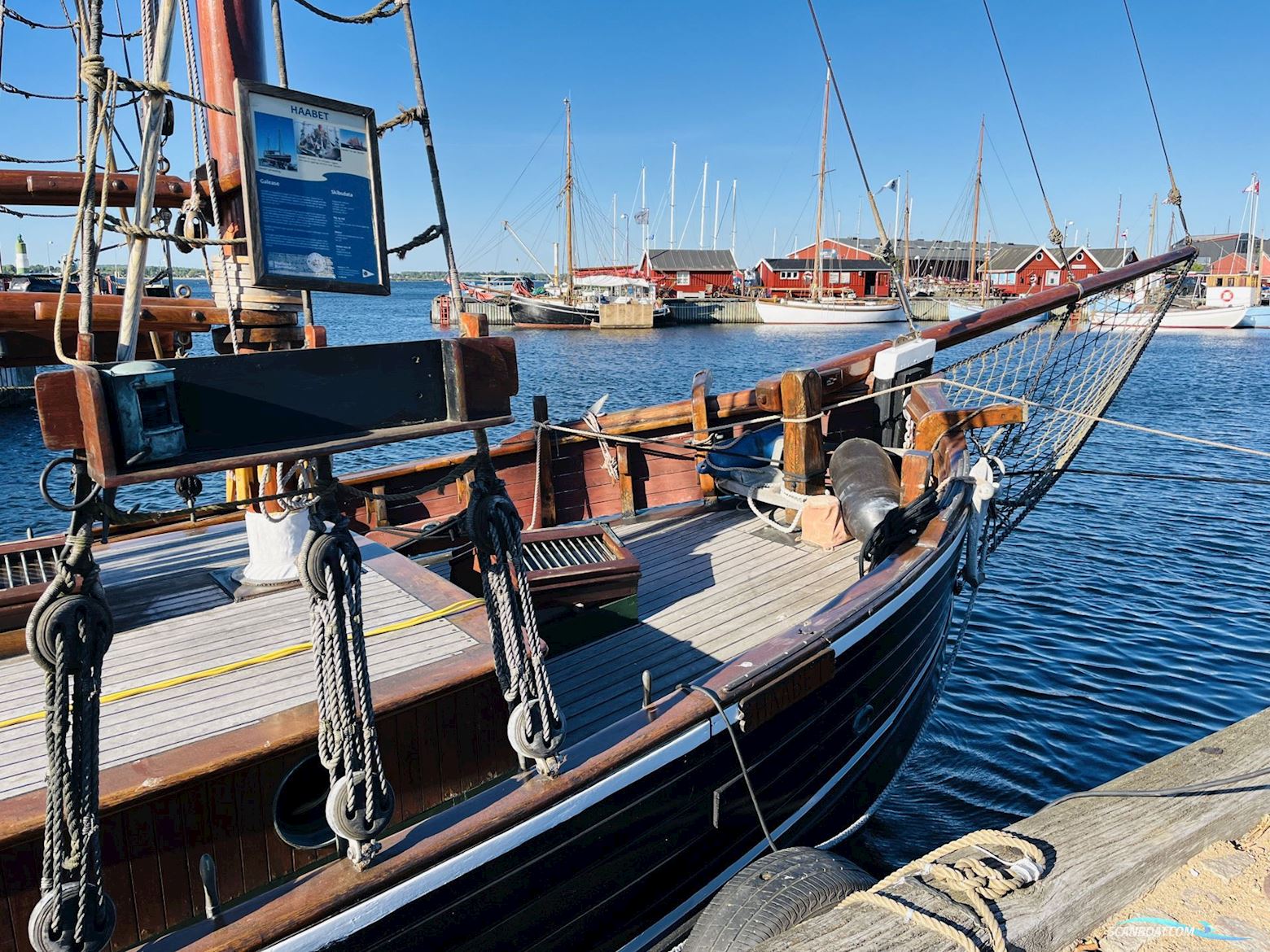 Galeasen "HAABET" af Holbæk fra 1906