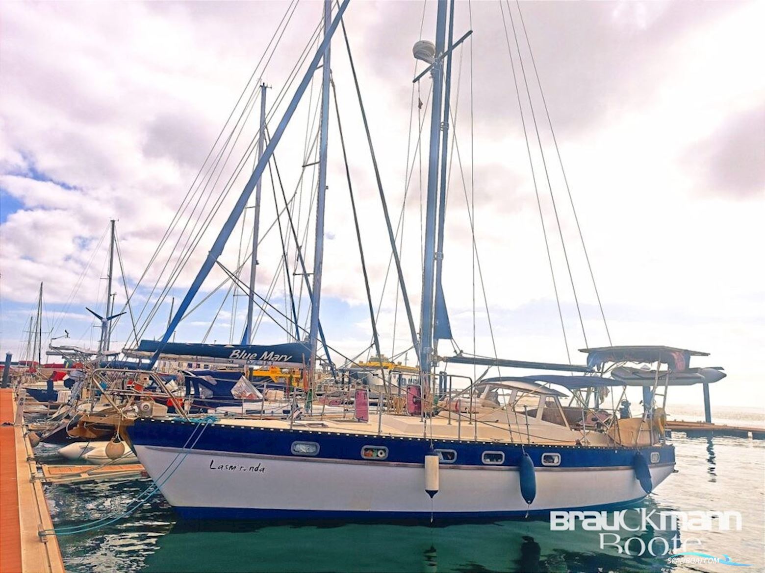 Genzel Phantom 38 Segelboot 1980, mit Nanni motor, Spanien