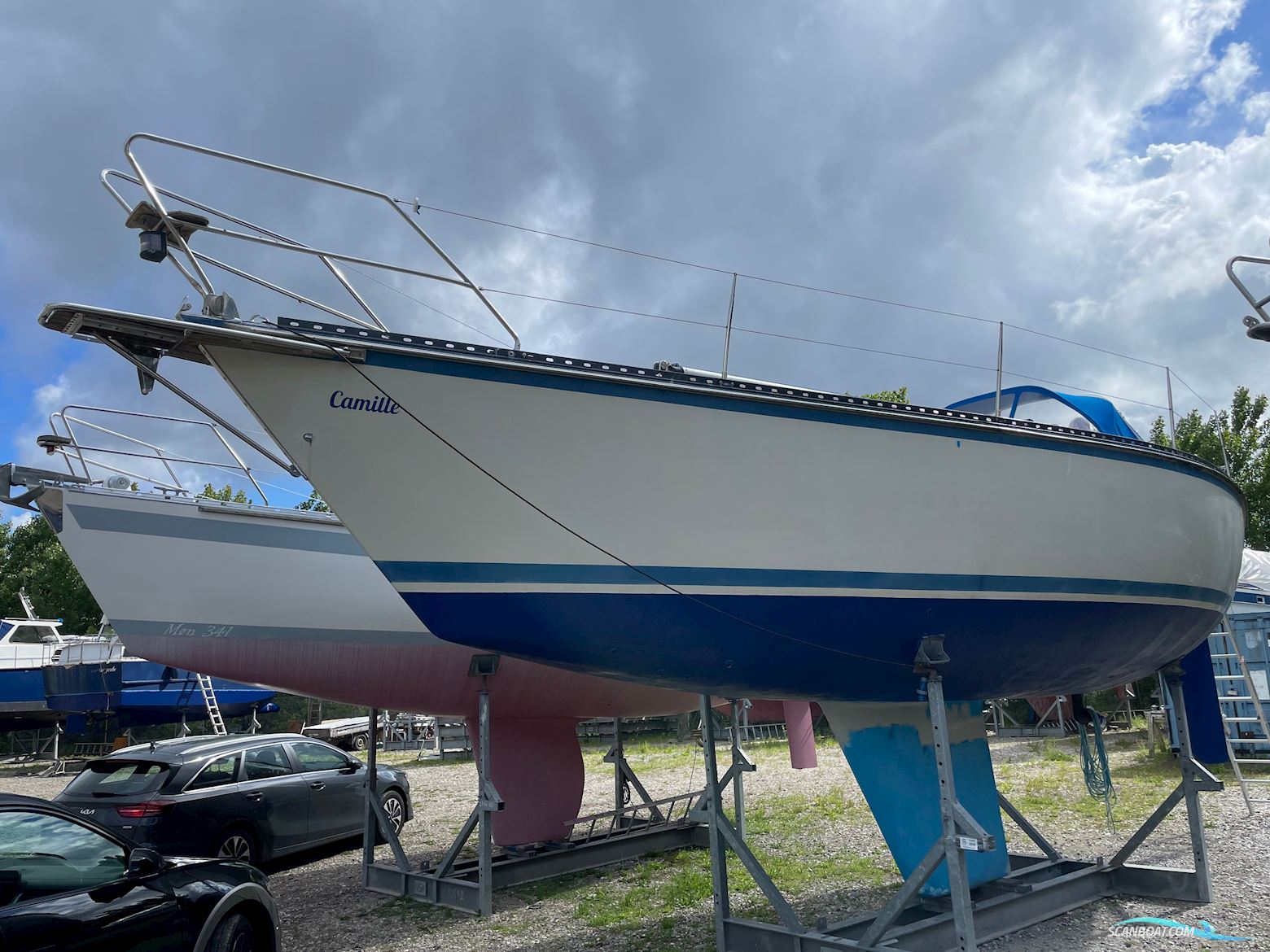 Granada 35 - Gesten Glasfiber Segelboot 1981, mit Volvo Penta motor, Dänemark
