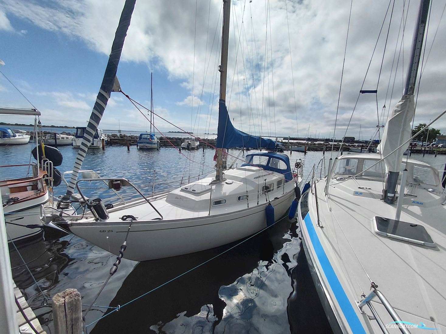 Great Dane 28, Mac2 Segelboot 1974, mit Yanmar 30GM ferskvandskølet motor, Dänemark
