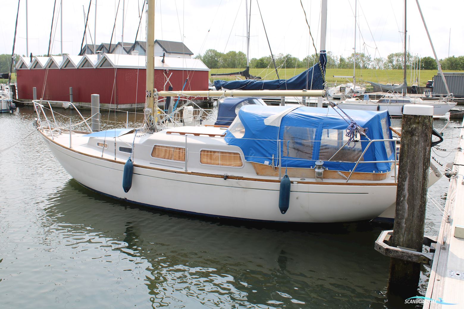 Great Dane GD 28 Segelboot 1969, mit Yanmar 1GM10 motor, Niederlande