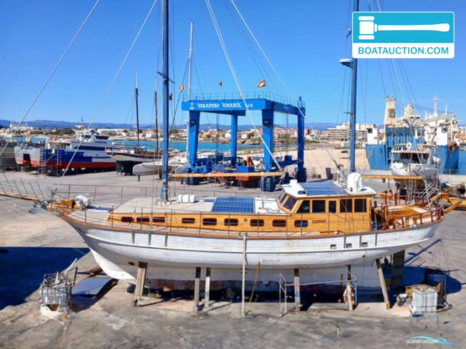 Gulet Hayri Kutlu Segelboot 1988, mit General Motor Detroit motor, Spanien
