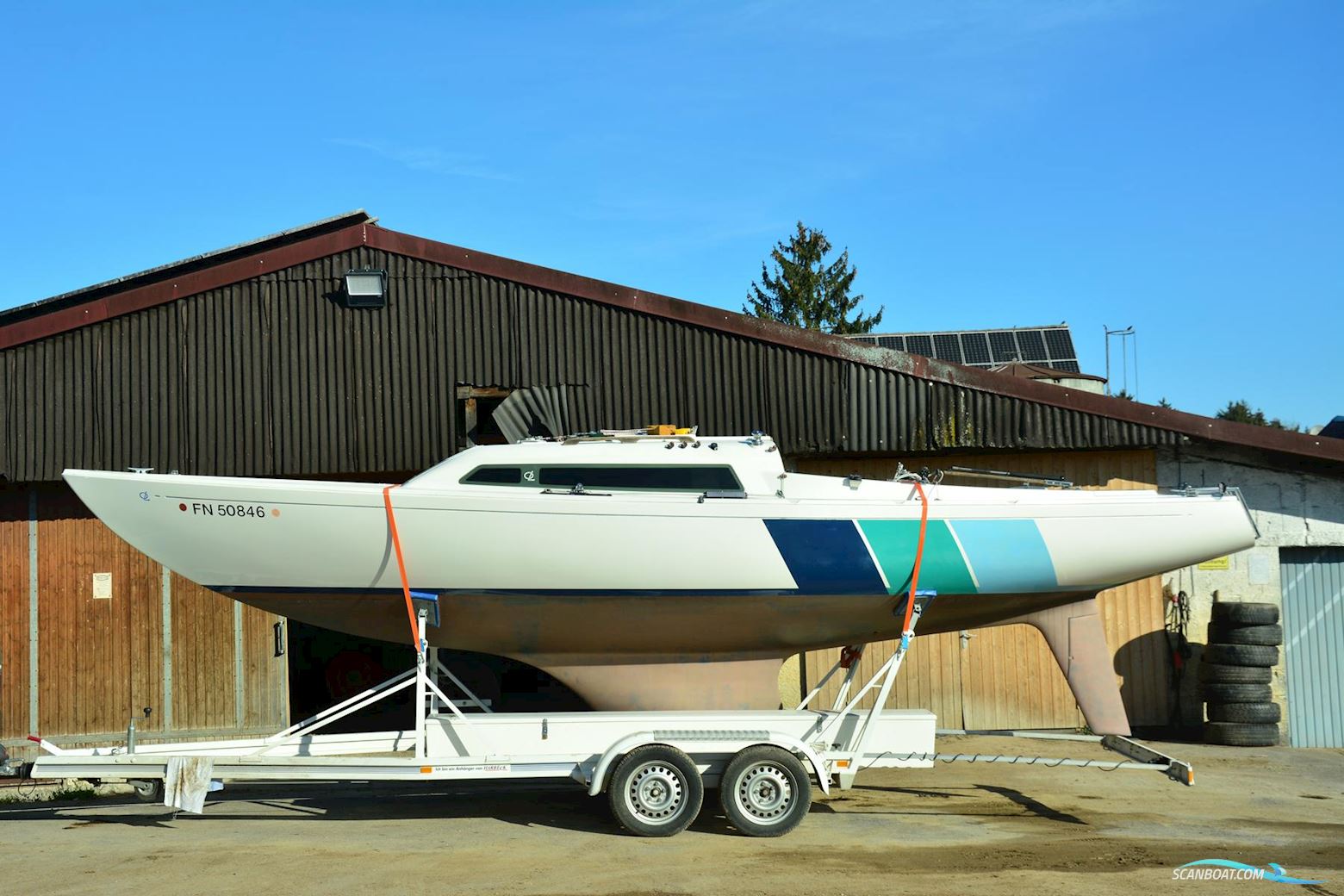 H-Boot Segelboot 1991, mit Honda motor, Deutschland