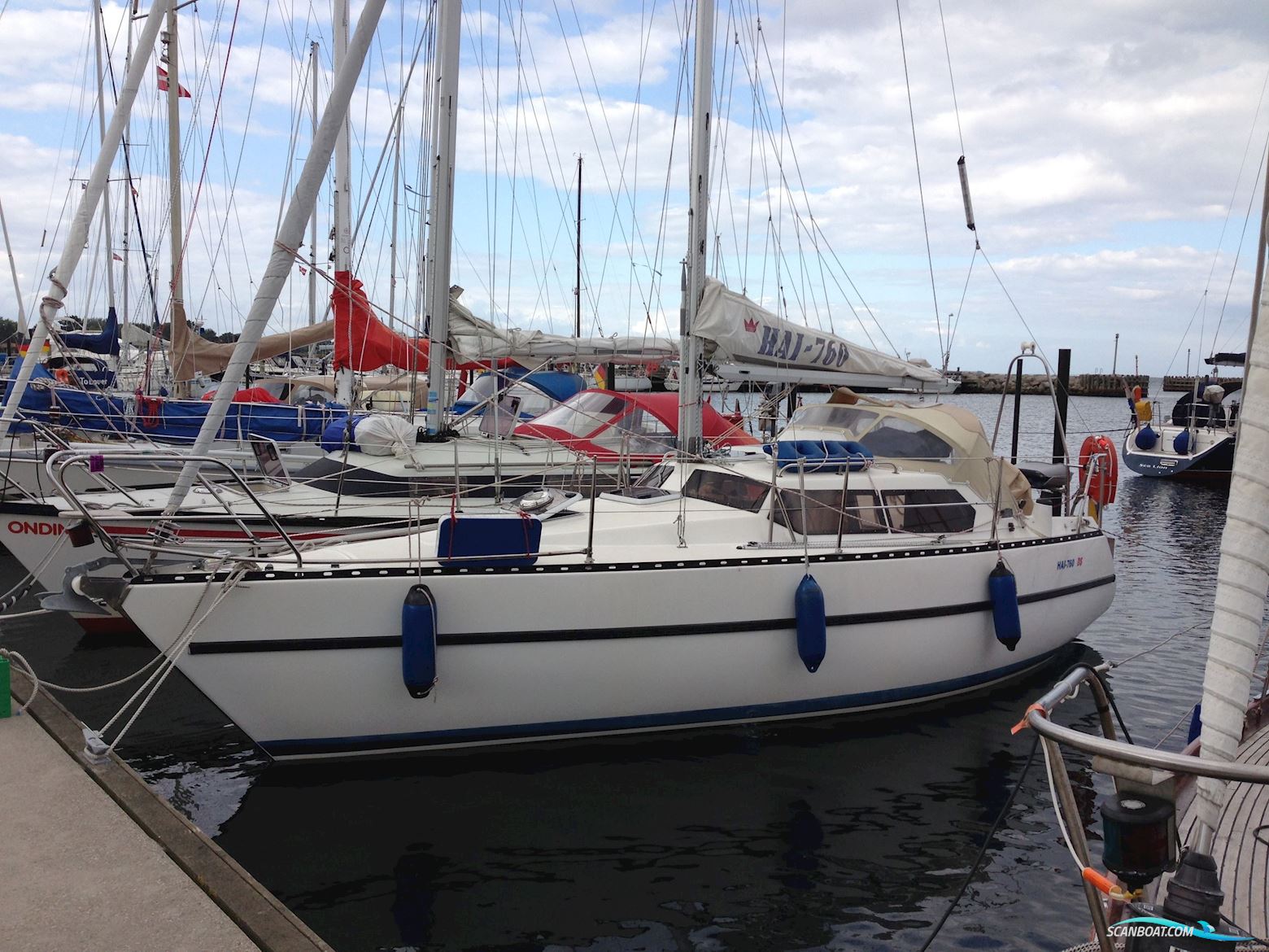 Hai 760 DS Segelboot 2006, mit Volvo-Penta motor, Deutschland