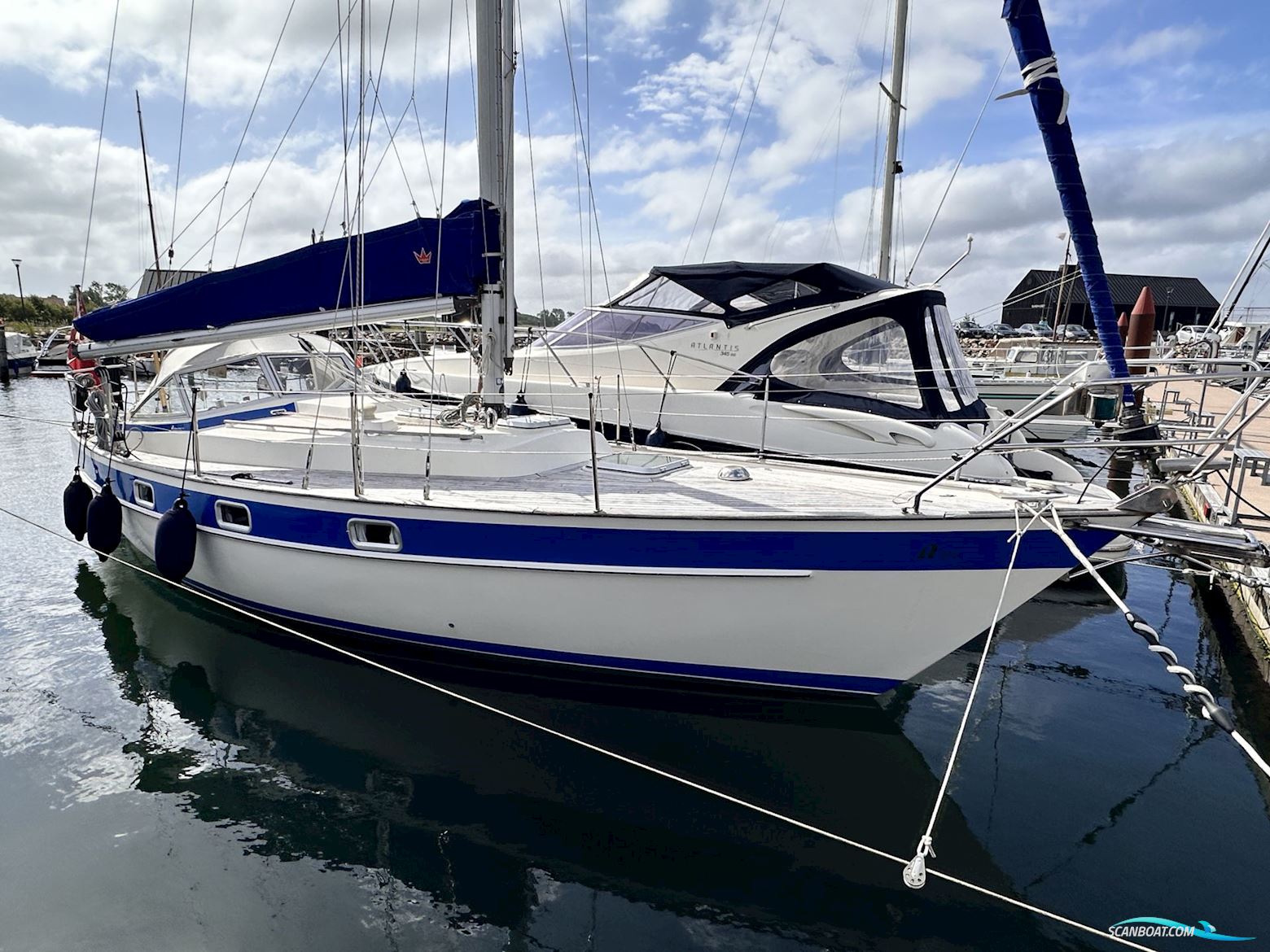 Hallberg-Rasssy 312 Middelfart Segelboot 1984, mit Volvo Penta D1-30F motor, Dänemark