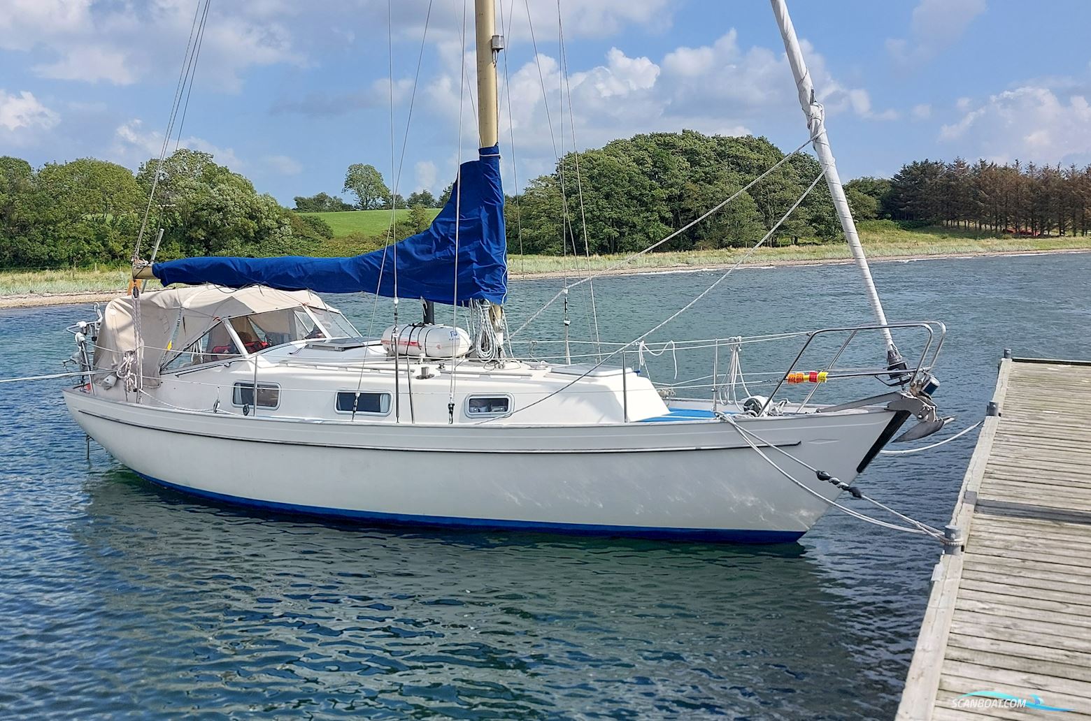 Hallberg-Rassy 31 Monsun Segelboot 1976, mit Volvo Penta MD2030 motor, Dänemark