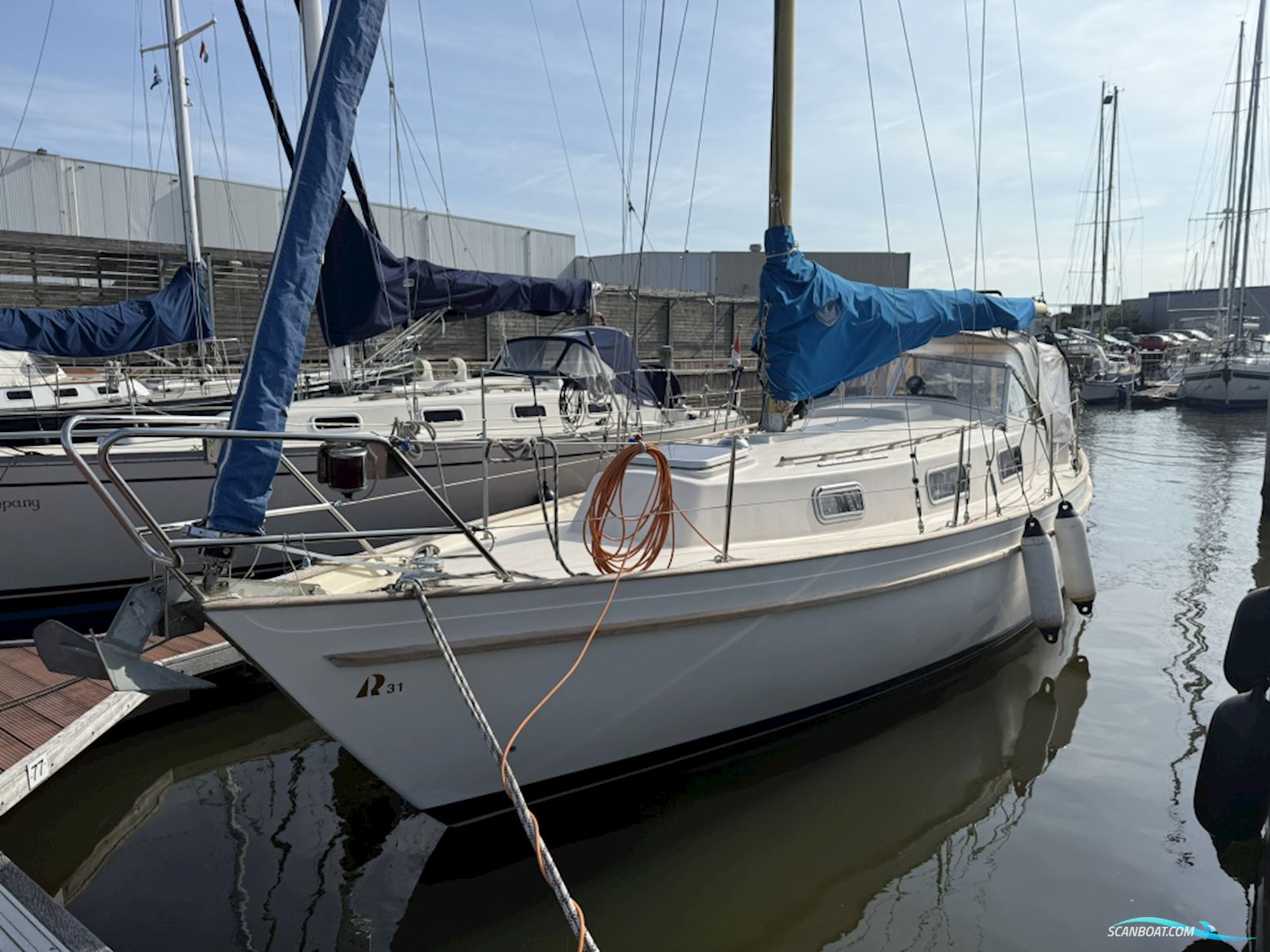 Hallberg Rassy 31 Monsun Segelboot 1979, mit Volvo Penta motor, Niederlande