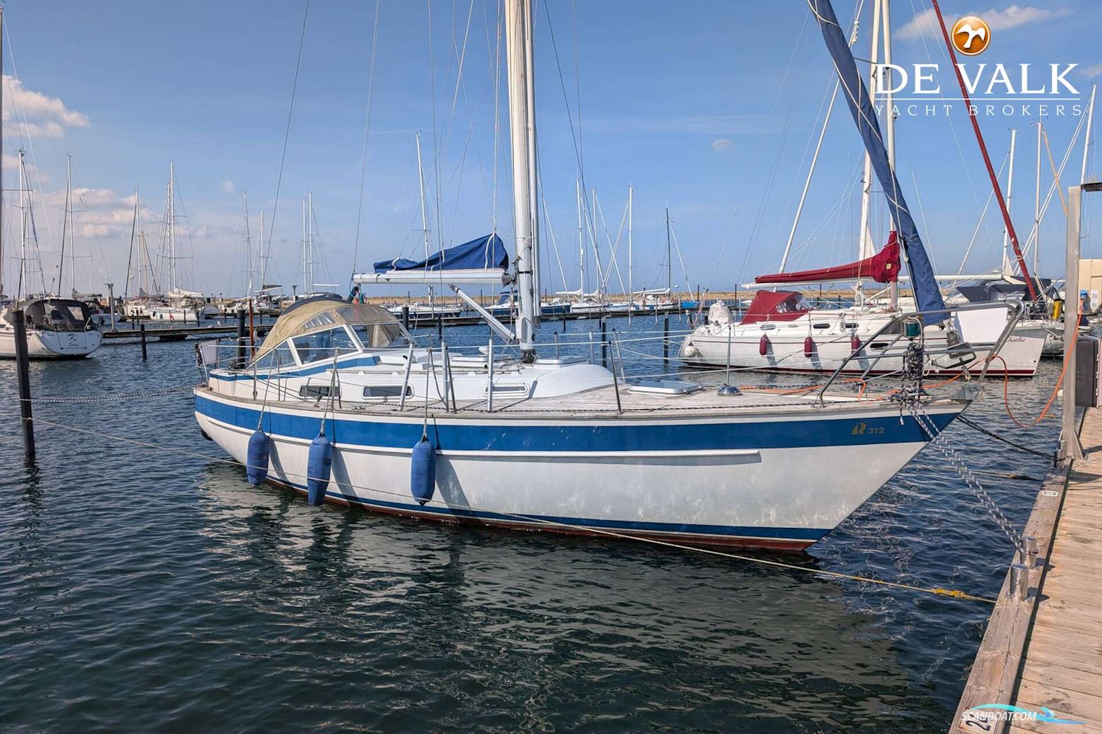 Hallberg Rassy 312 MKII Segelboot 1988, mit Volvo Penta motor, Deutschland