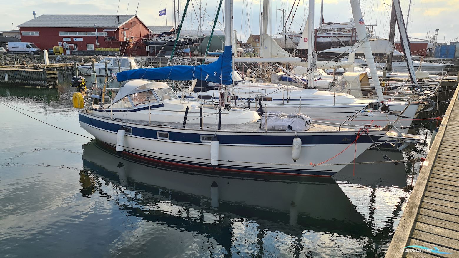 Hallberg-Rassy 312 Segelboot 1981, mit Lombardini Ldw1003 27 hk motor, Dänemark