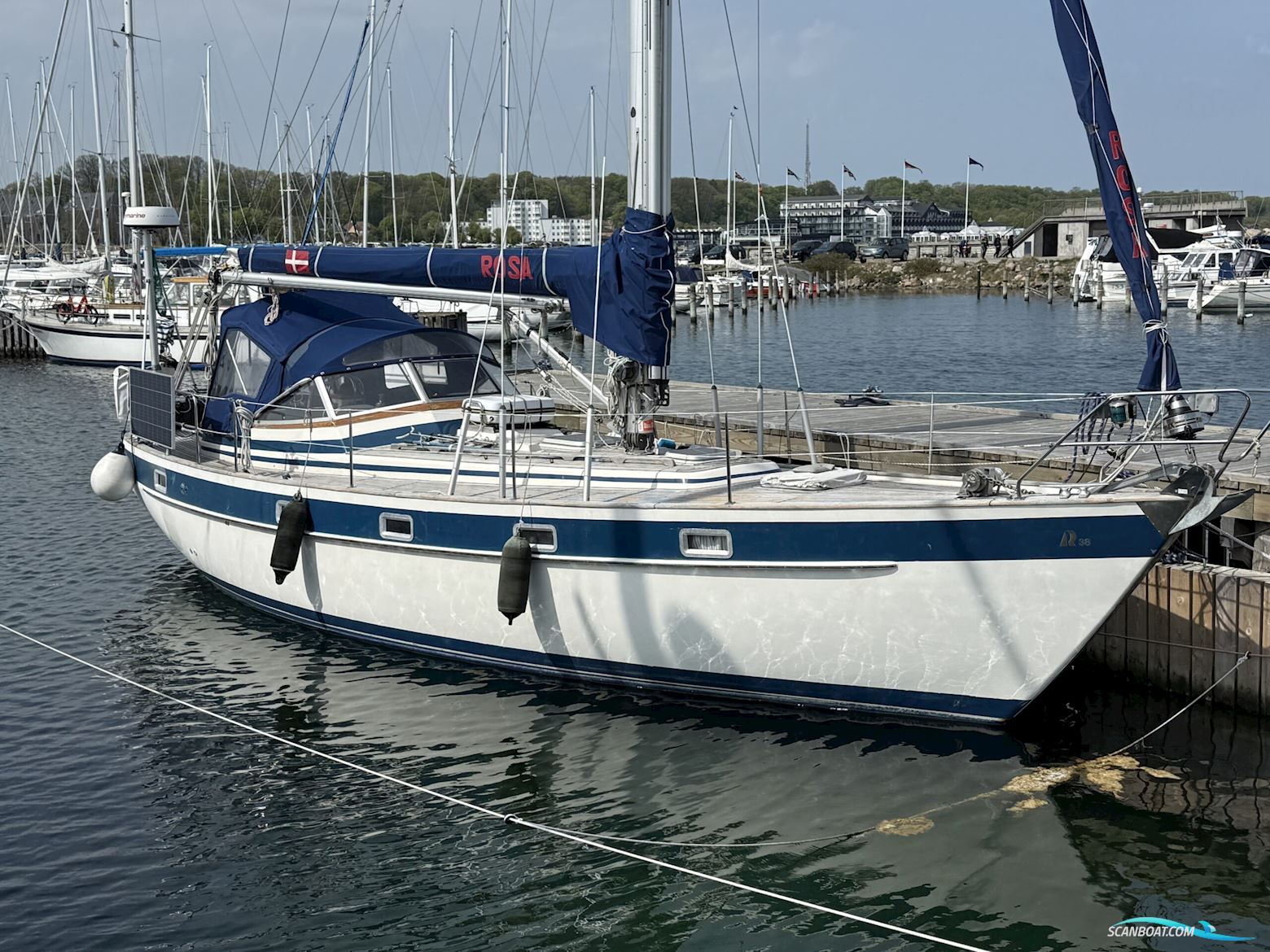 Hallberg Rassy 38, Forårspris 475.000,- Solgt! Segelboot 1979, mit Volvo Penta motor, Dänemark