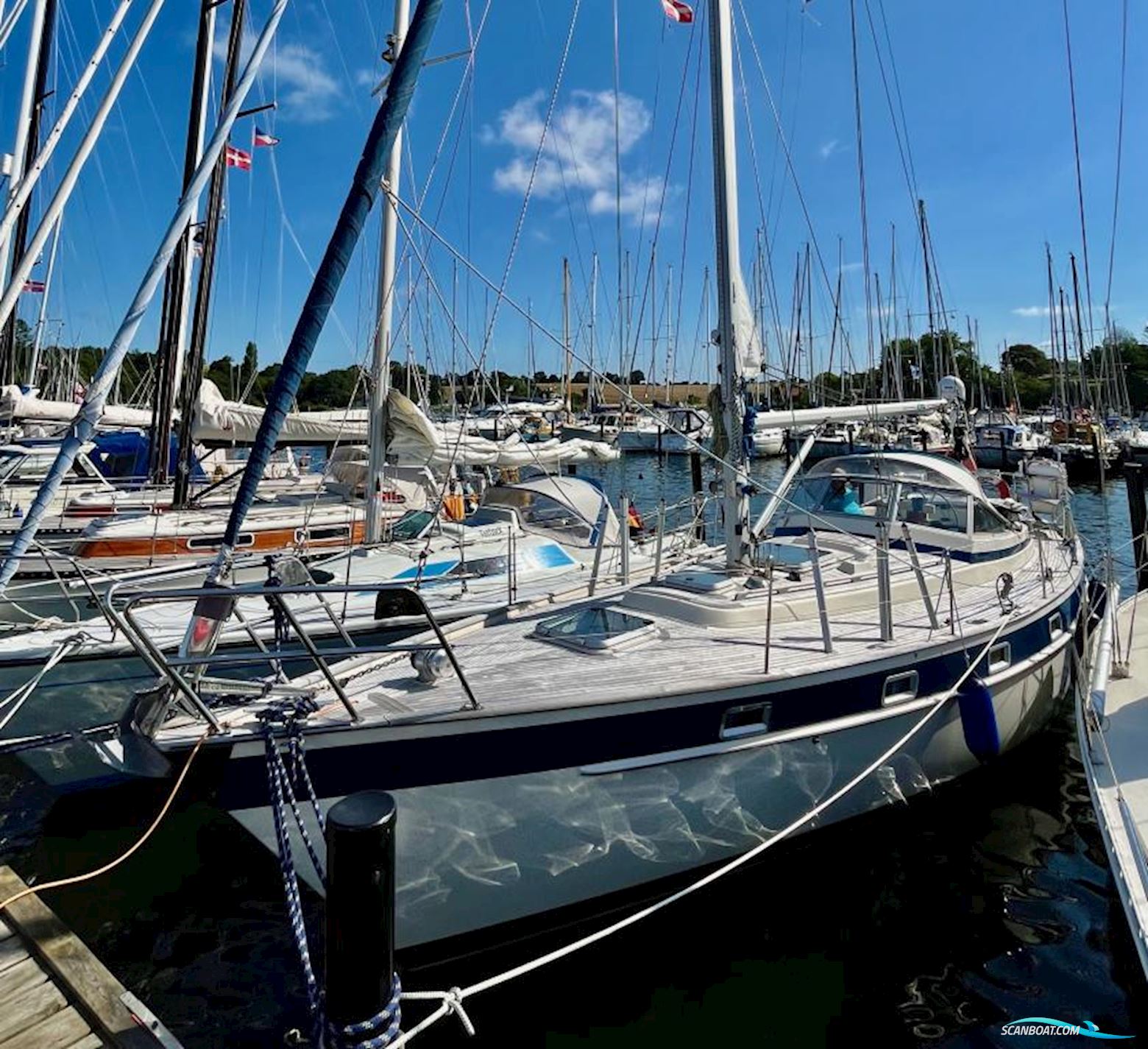 Hallberg-Rassy 382 Segelboot 1988, mit Volvo Penta MD 31 A motor, Dänemark