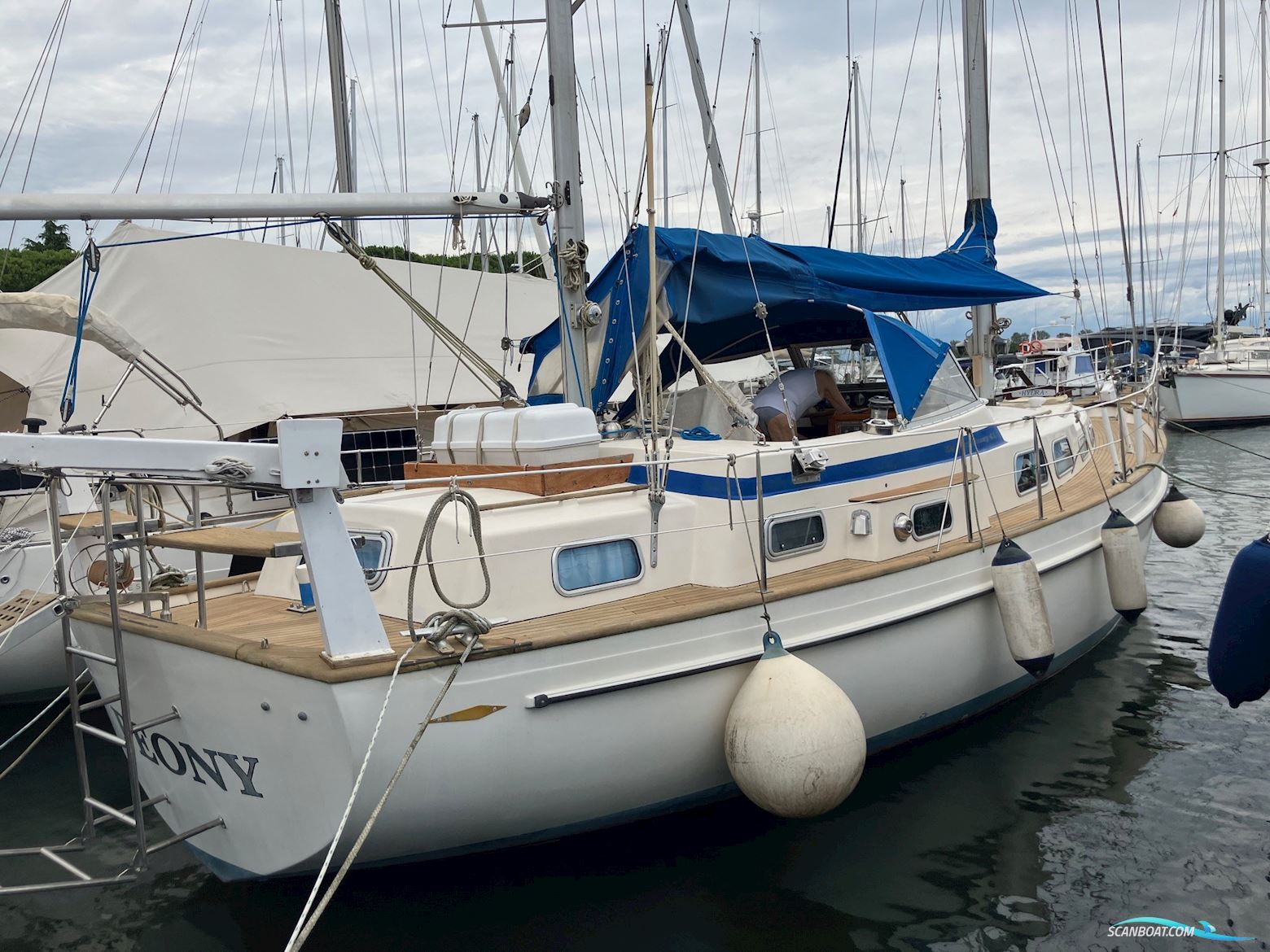 Hallberg Rassy 41 Ketch Segelboot 1979, mit Volvo Penta D2 75 motor, Italien