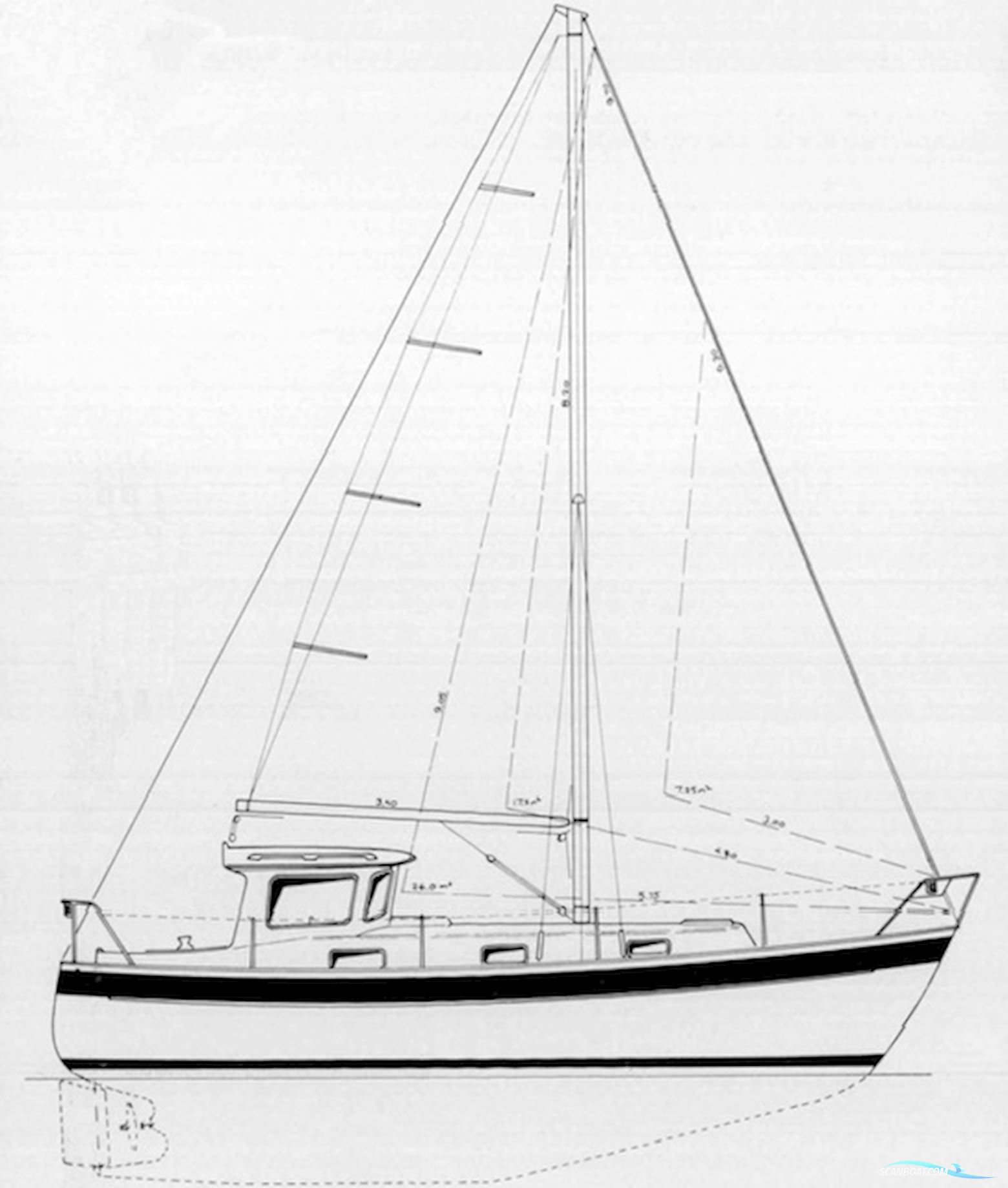 Hallberg-Rassy 94 Kutter