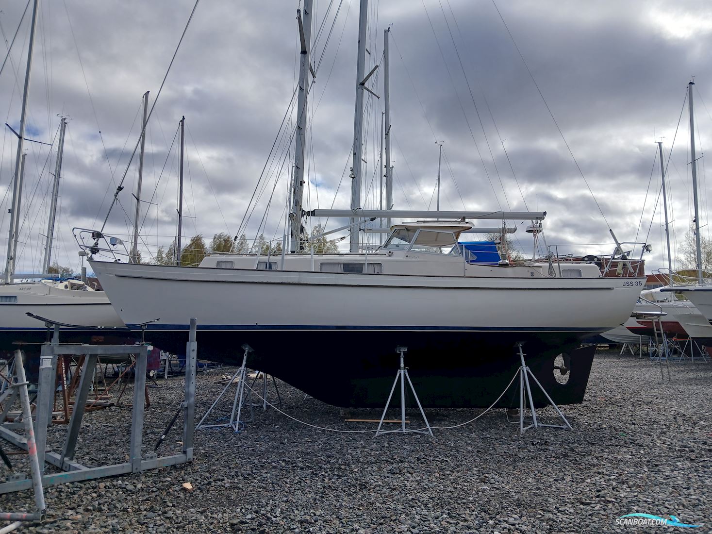 Hallberg Rassy Rasmus 35 Segelboot 1974, mit Md21 motor, Sweden