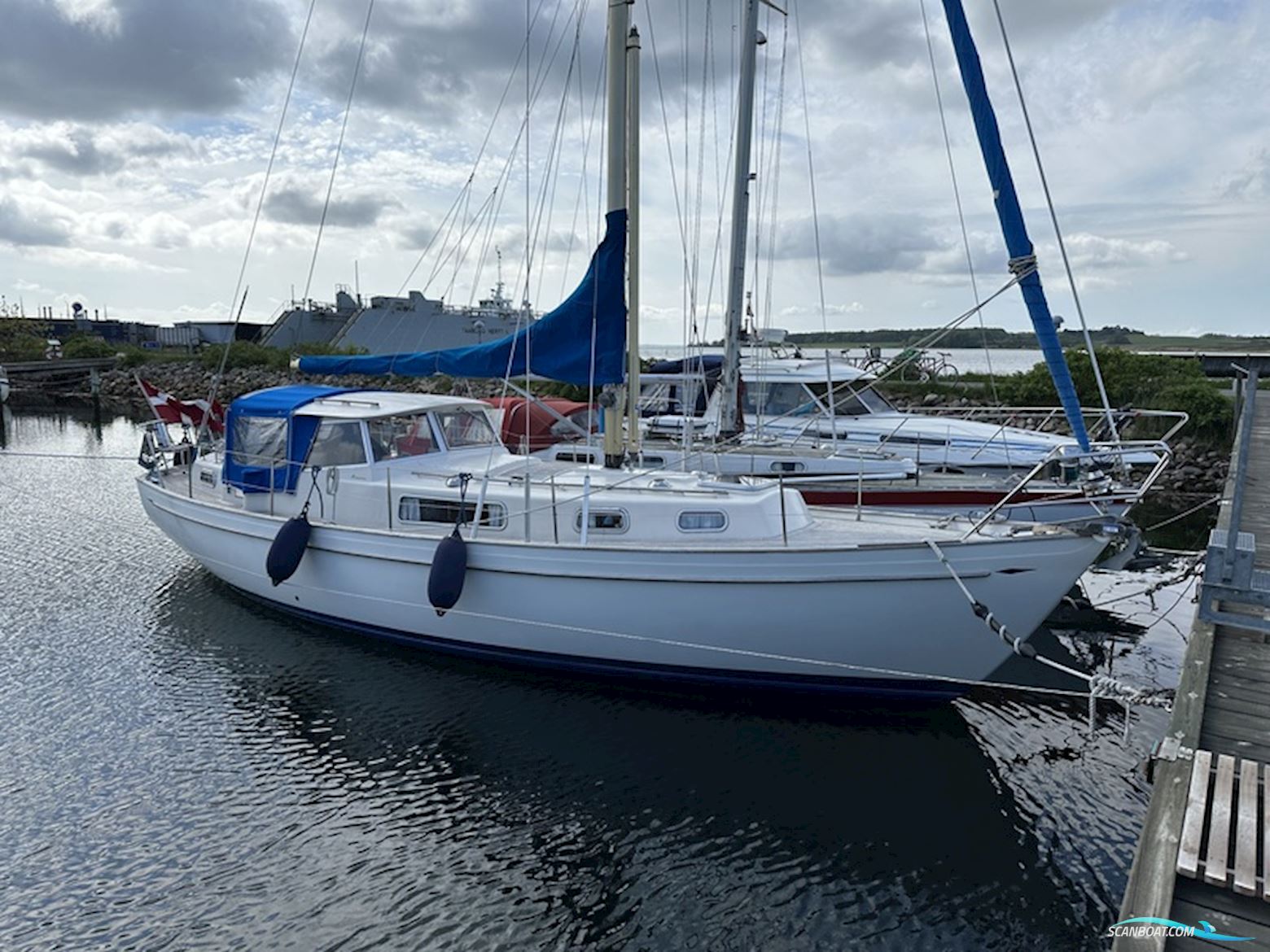 Hallberg Rassy Rasmus 35 Segelboot 1976, mit Volvo Penta
 motor, Dänemark