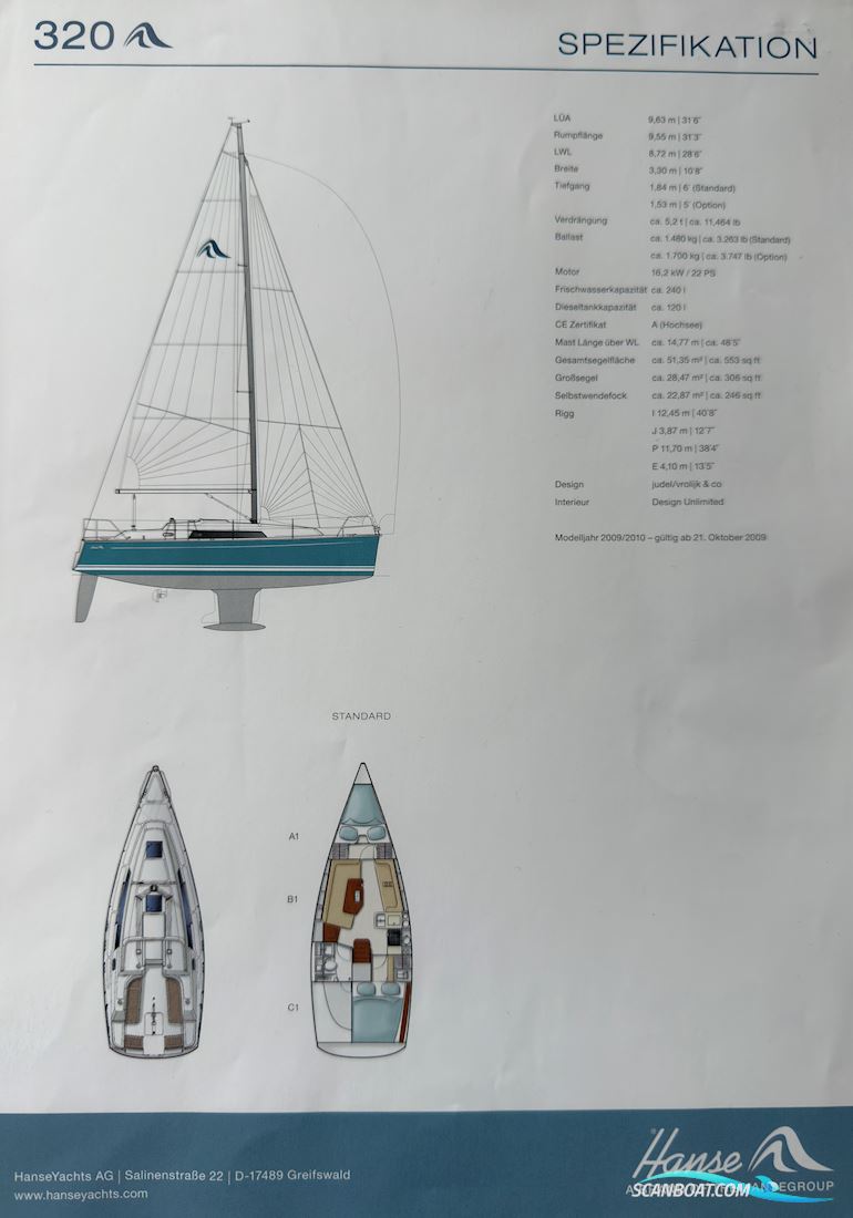 Hanse 320