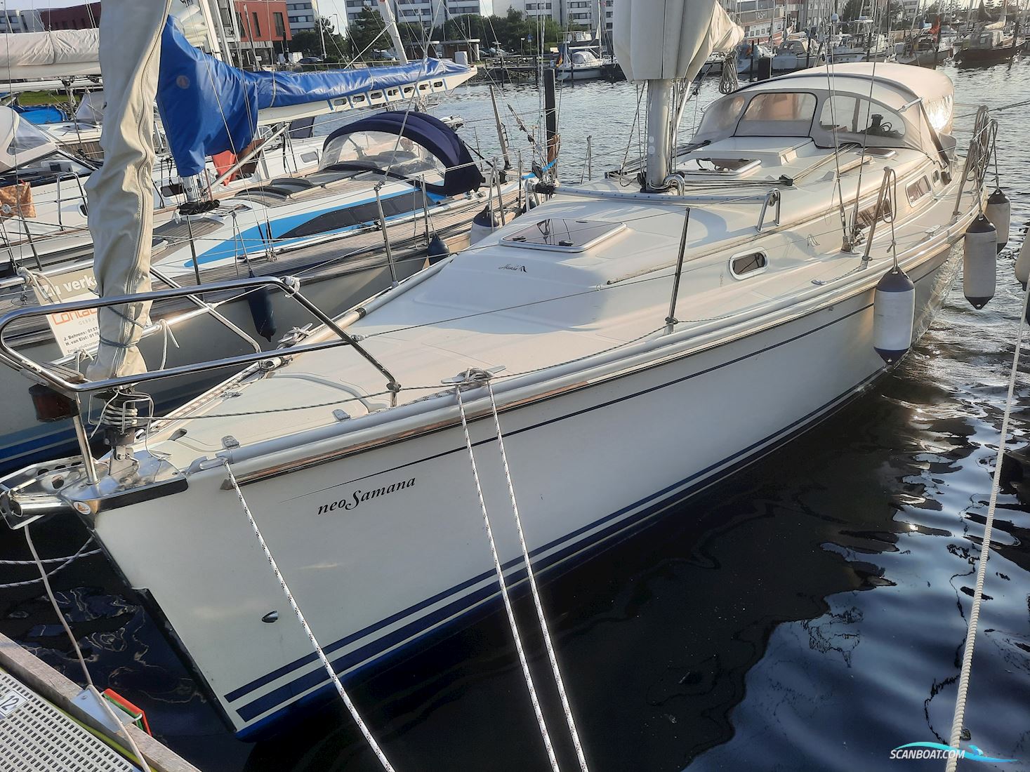 Hanse 342 Segelboot 2005, mit Yanmar 3YM30 motor, Deutschland