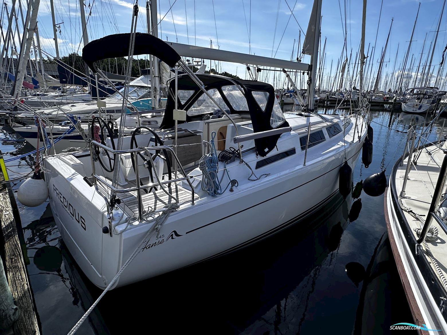 Hanse 345 Segelboot 2015, mit Volvo Penta D1-30F motor, Dänemark