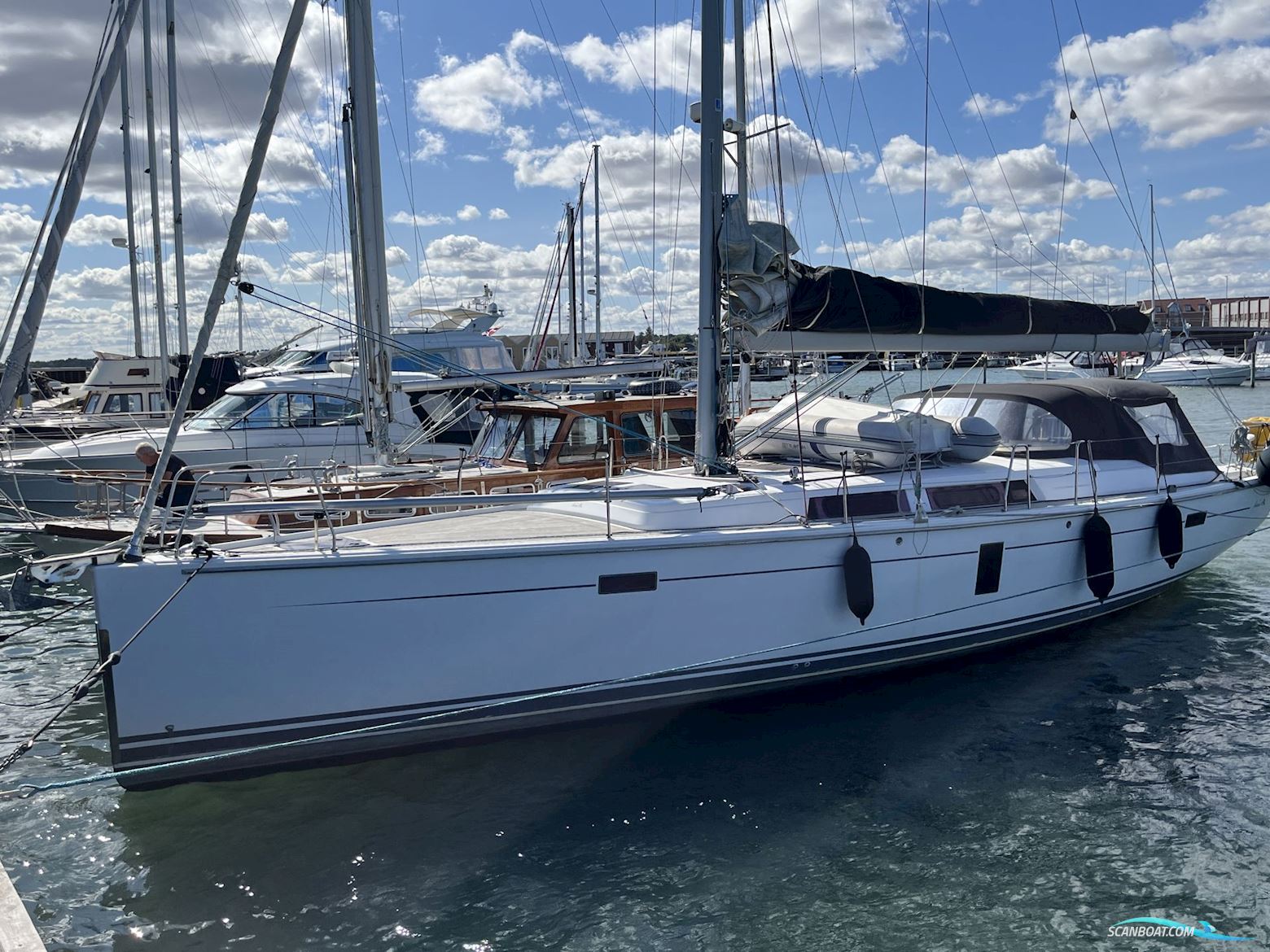Hanse 445, 2011 - Sæby Segelboot 2011, mit Volco Penta D2-75 motor, Dänemark