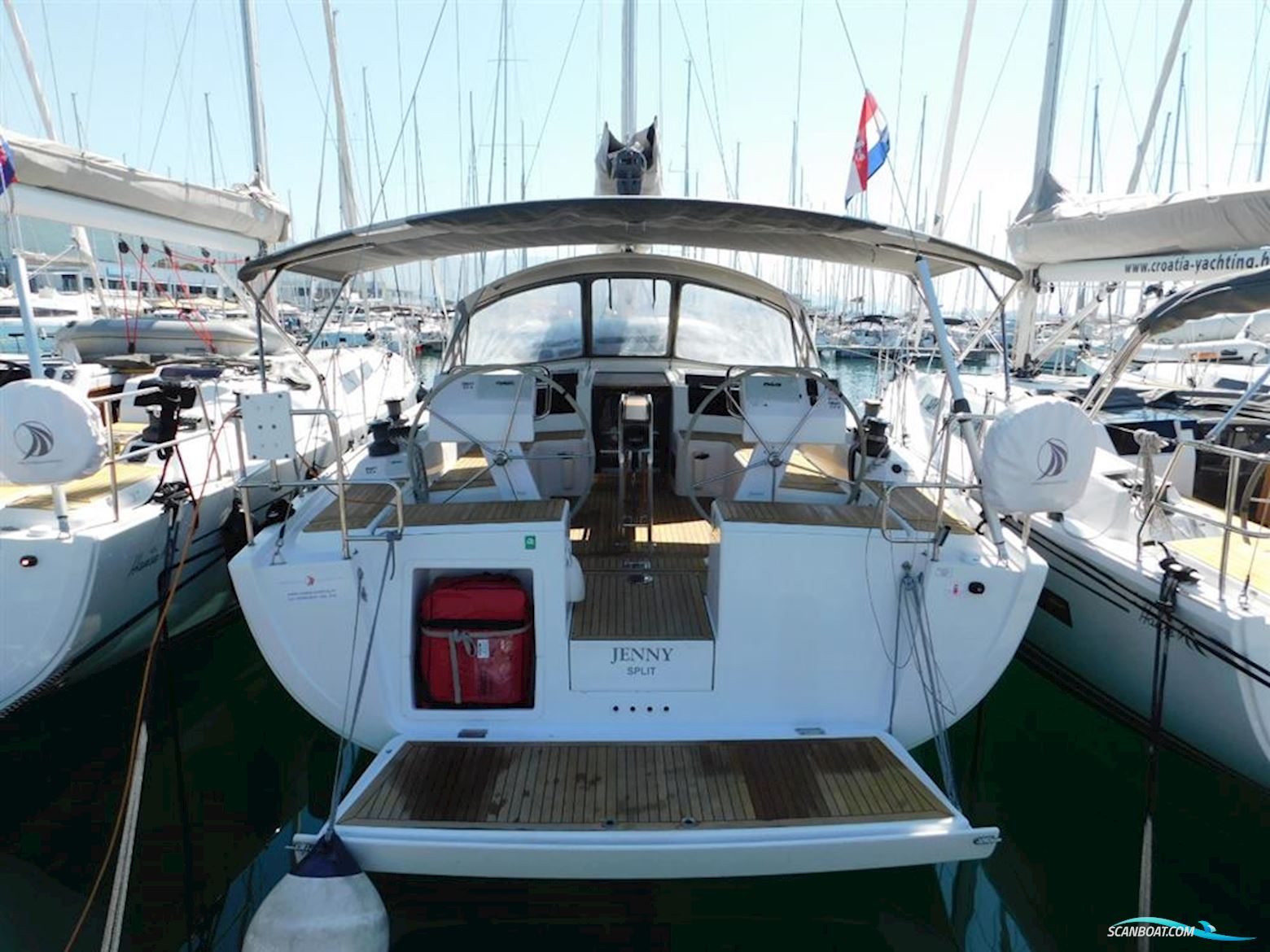 Hanse 455 Segelboot 2017, mit Volvo D2-75 motor, Kroatien