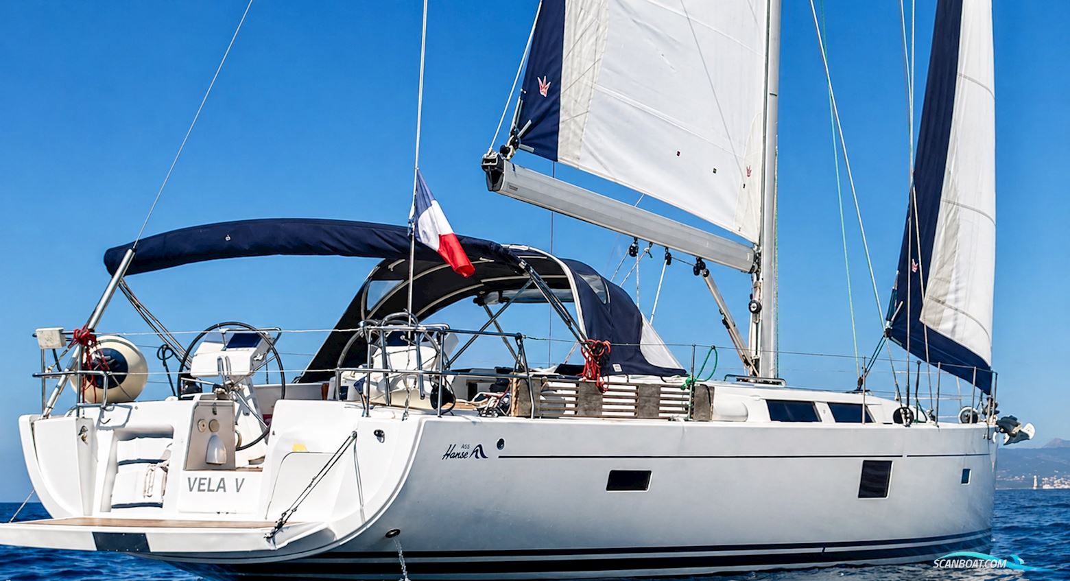 Hanse 455-Vat Paid–French Flag Segelboot 2017, mit Volvo Penta D2 - 55 motor, Frankreich