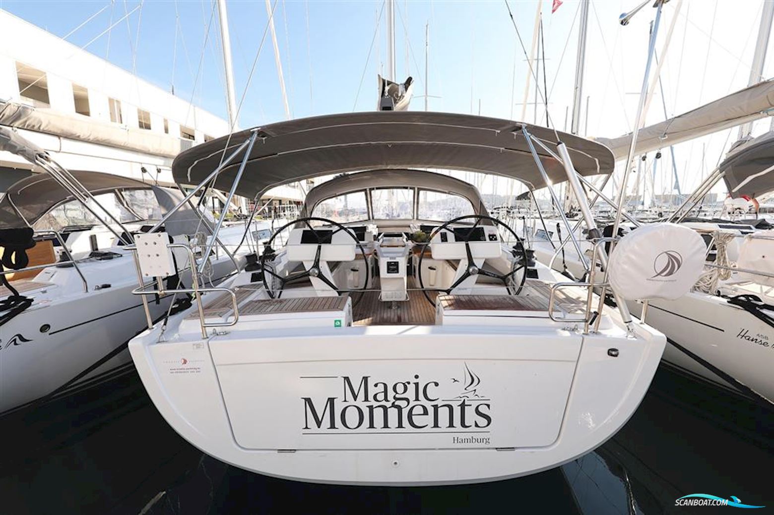 Hanse 458 Segelboot 2022, mit Yanmar 4JH57 motor, Kroatien