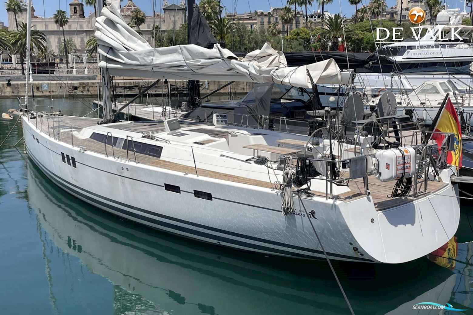 Hanse 630e Segelboot 2007, mit Volvo motor, Spanien