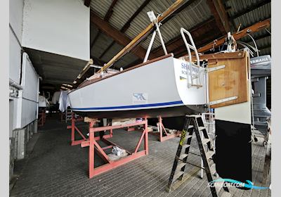 Hatecke 20Ziger Jollenkreuzer Segelboot 1960, mit Yamaha 60 ML motor, Deutschland