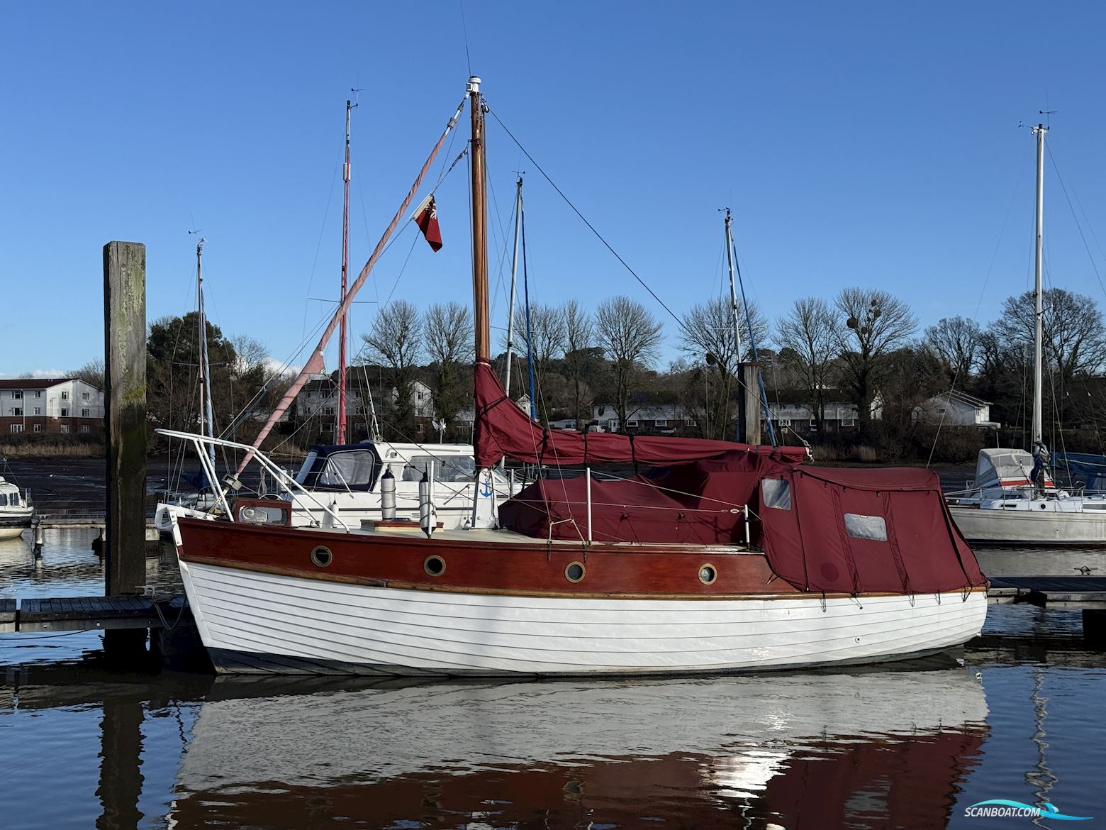 Haven Class Motor Sailor Segelboot 1966, mit Perkins motor, England