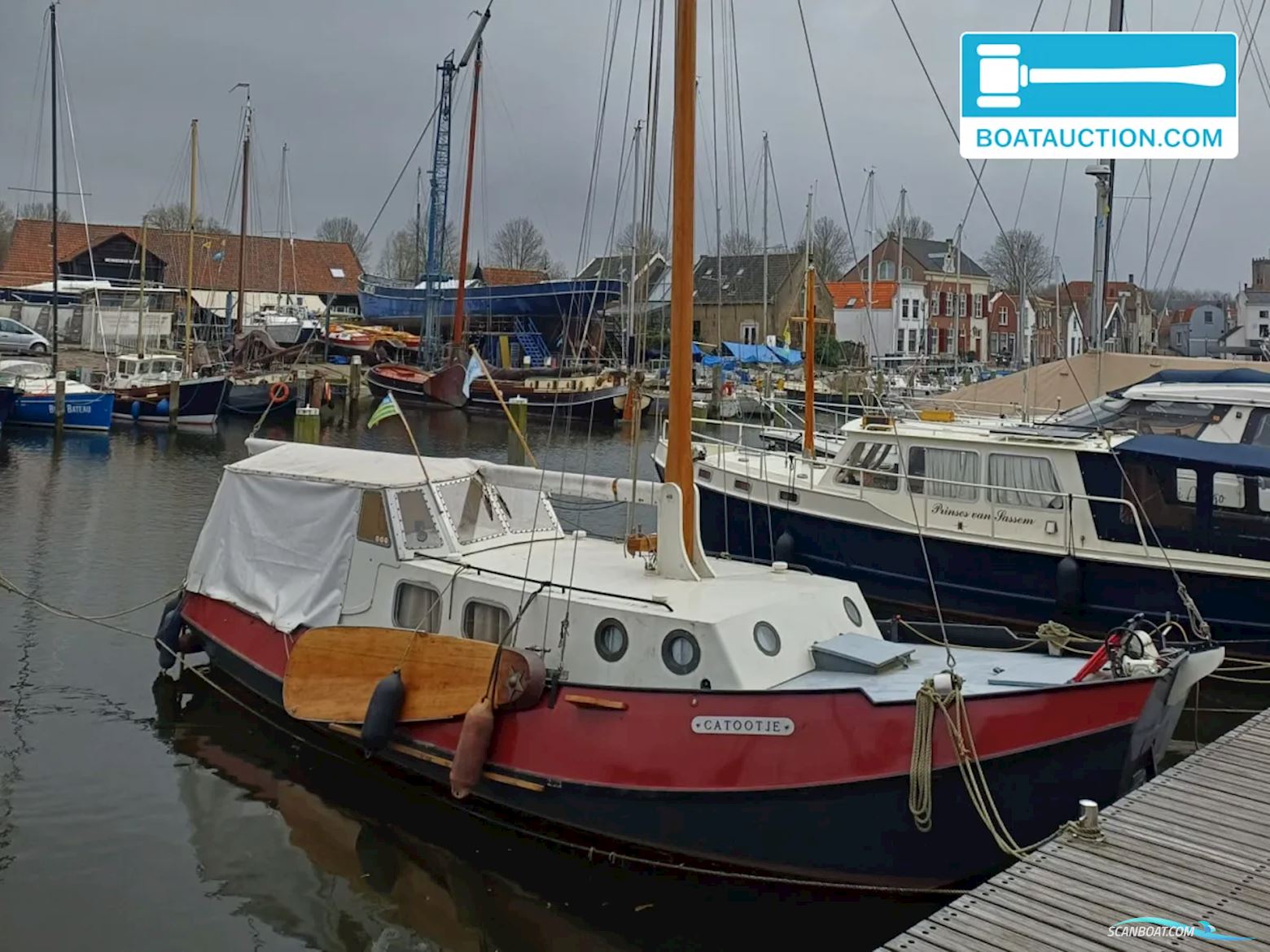 Huitema Zeeschouw Segelboot 1978, mit Mercedes motor, Niederlande