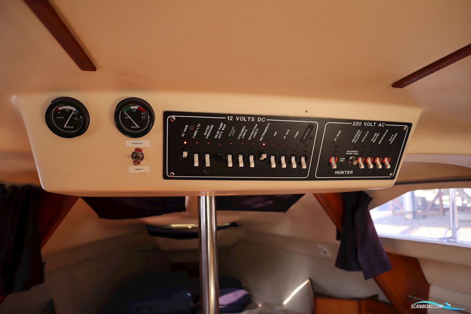 Hunter 280 Met stuurwiel