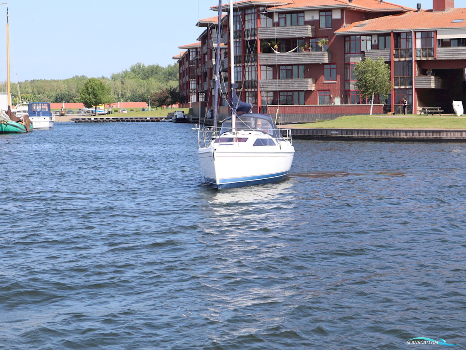 Hunter 280 Met stuurwiel