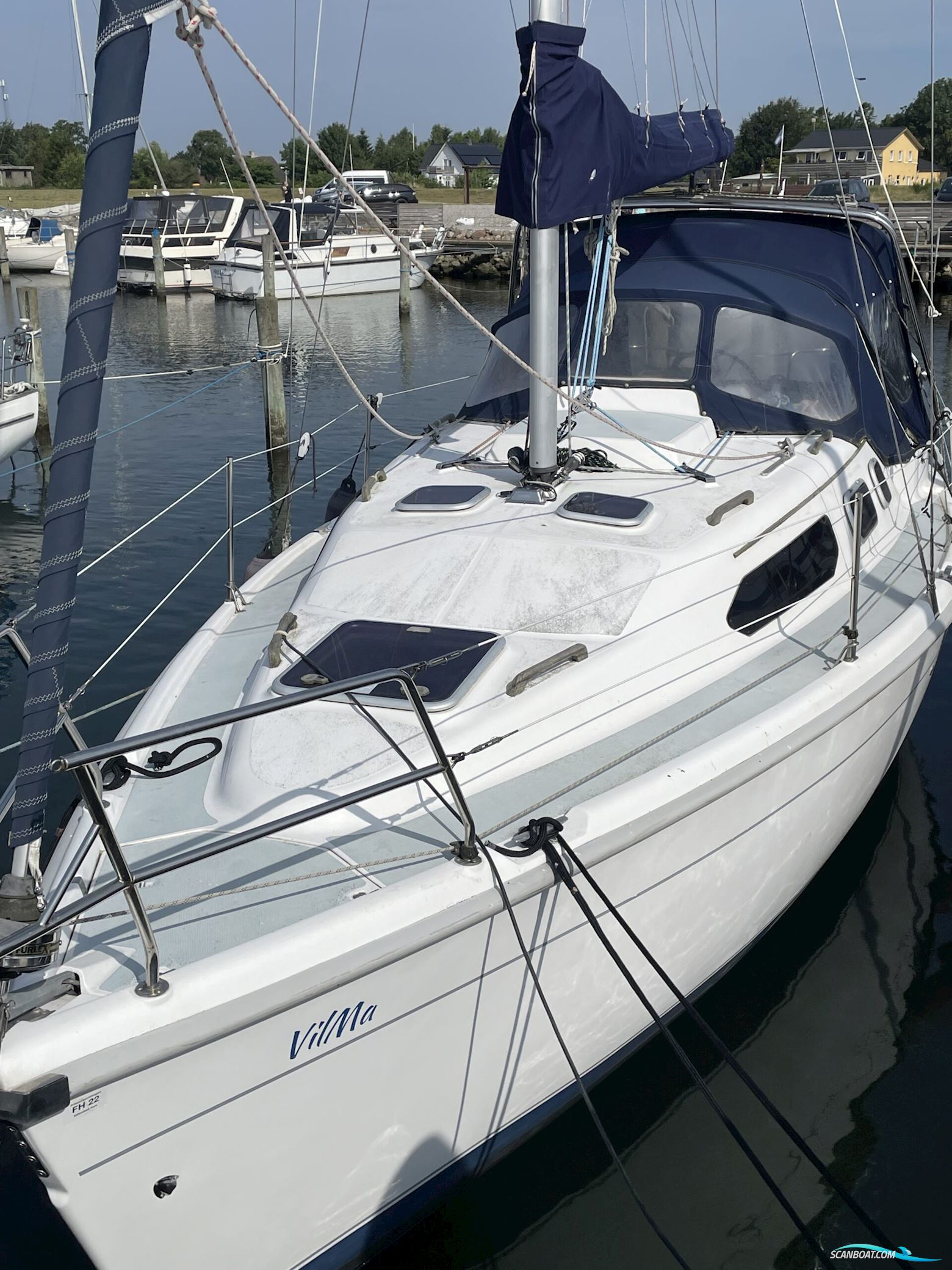 Hunter 290 Segelboot 2001, mit Yanmar 18 HK. Fvk motor, Dänemark