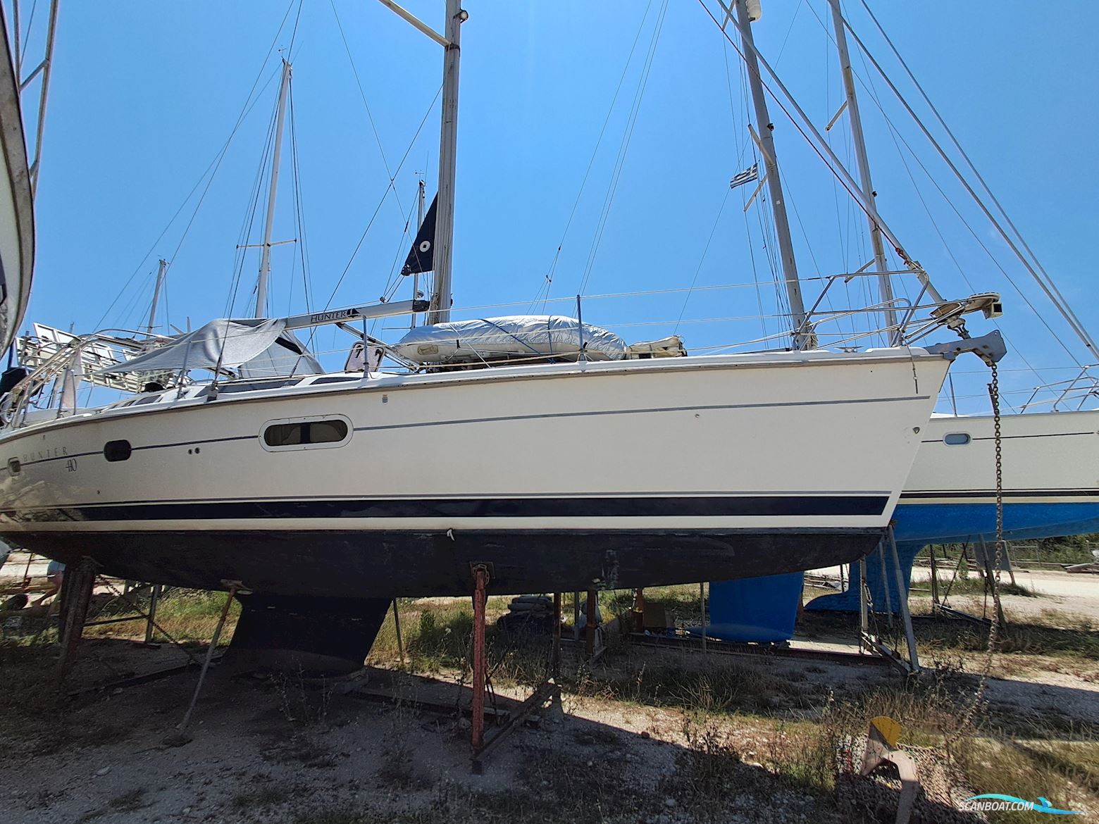 Hunter 410 Segelboot 2000, mit Yanmar 4JH2 motor, Griechenland