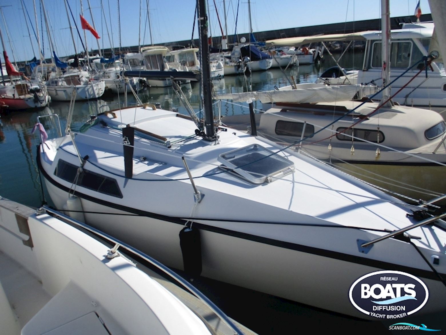 Inconnu Elor 65 Segelboot 1975, mit Tohatsu motor, Frankreich