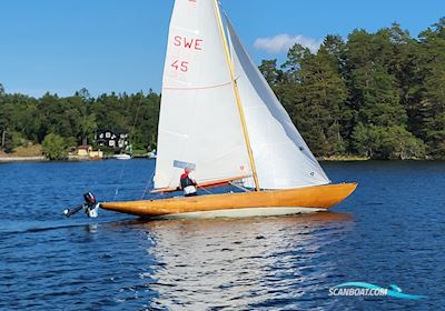 Int 5 Meter Segelboot 1939, mit Tohatsu motor, Sweden