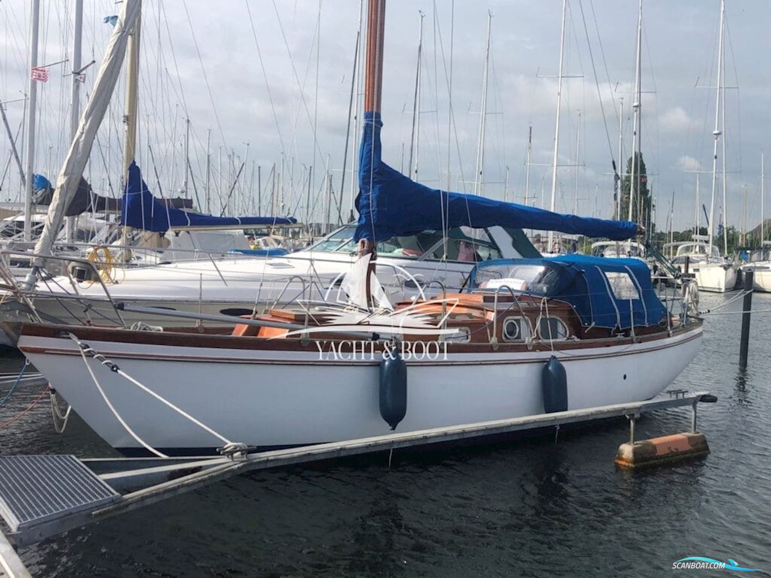 Jacobssons Båtbyggeri Fantasi 31 Segelboot 1967, mit Volvo Penta motor, Deutschland