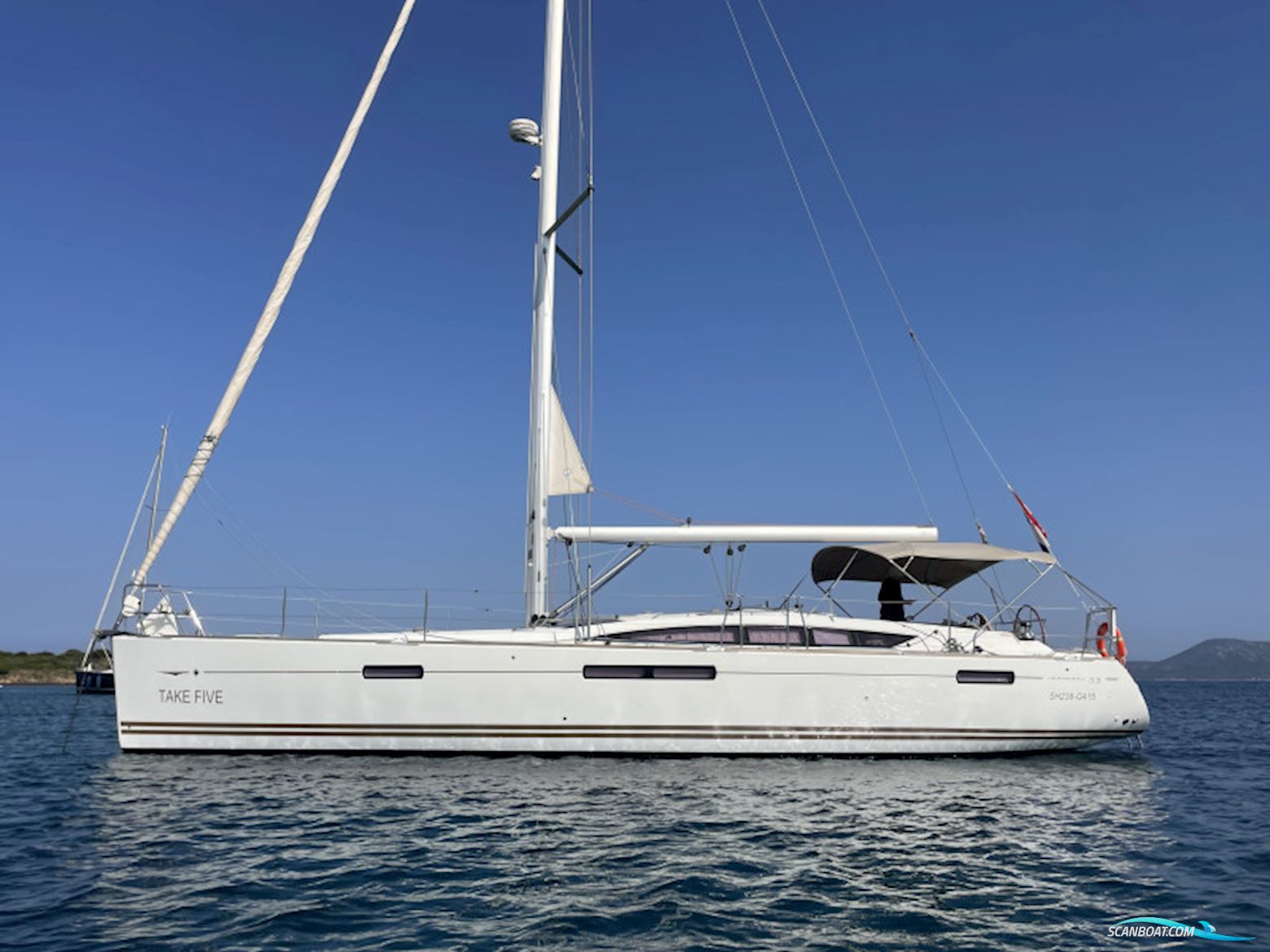 Jeanneau 53 Segelboot 2014, mit Yanmar 4JH4Hte motor, Italien