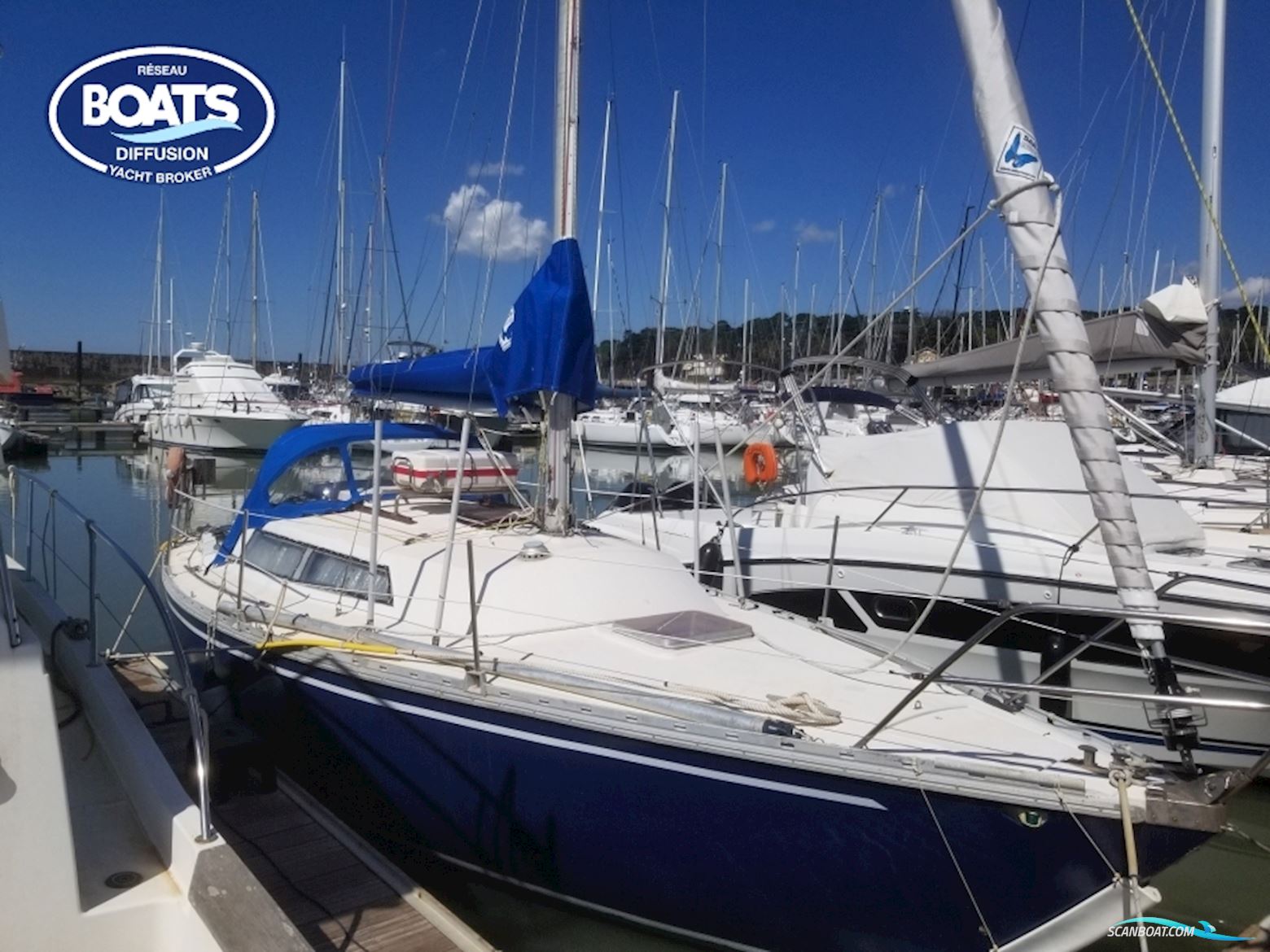 Jeanneau Brin DE Folie Segelboot 1976, mit Nannidiesel motor, Frankreich